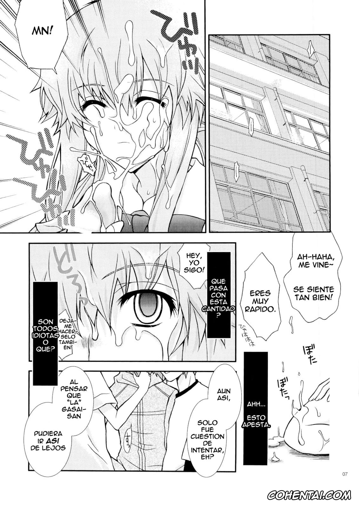 Mirai Nikki hentai, Yuno Gasai hentai, Barairo no Jinsei (Mirai Nikki), pagina 6