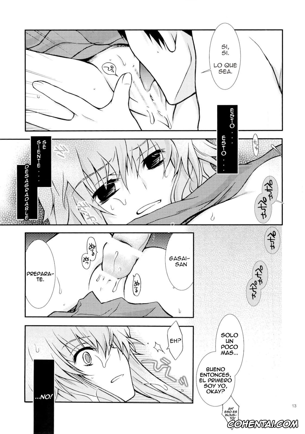 Mirai Nikki hentai, Yuno Gasai hentai, Barairo no Jinsei (Mirai Nikki), pagina 12