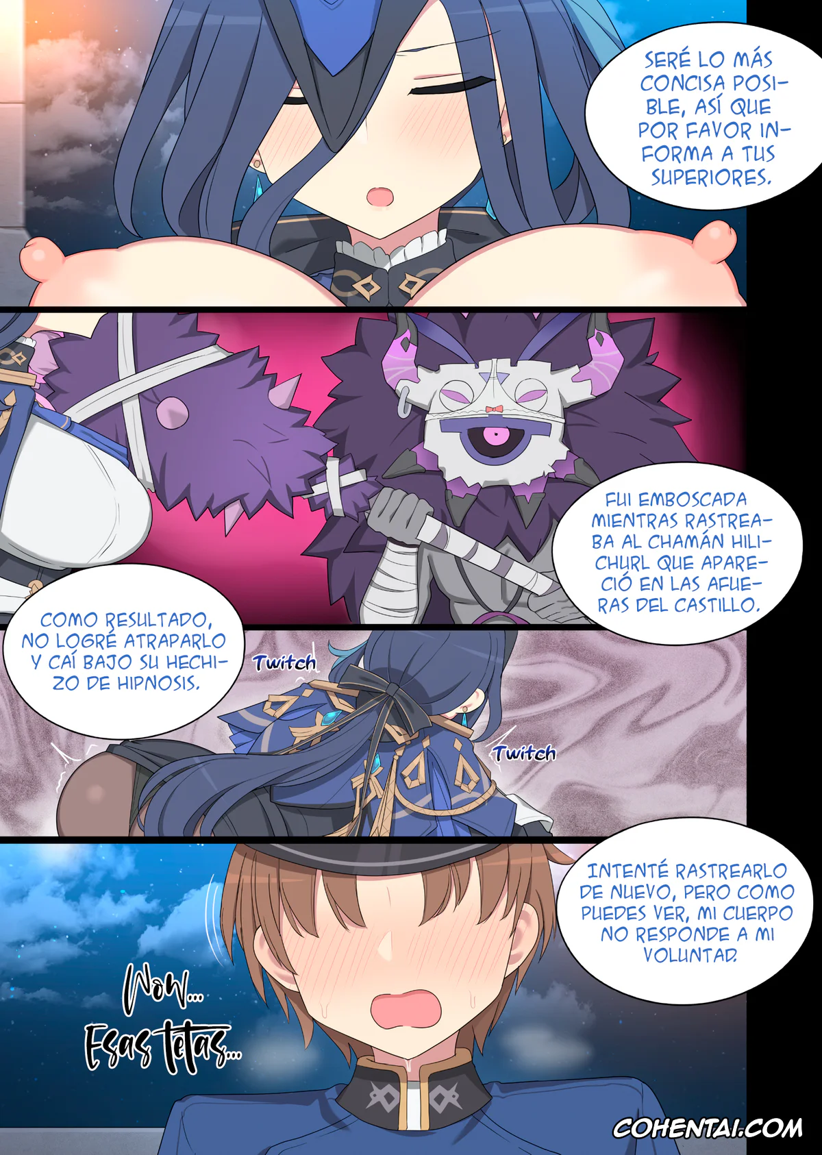 Genshin Impact xxx, Clorinde xxx, Clorinde 1 (Genshin Impact), pagina 4
