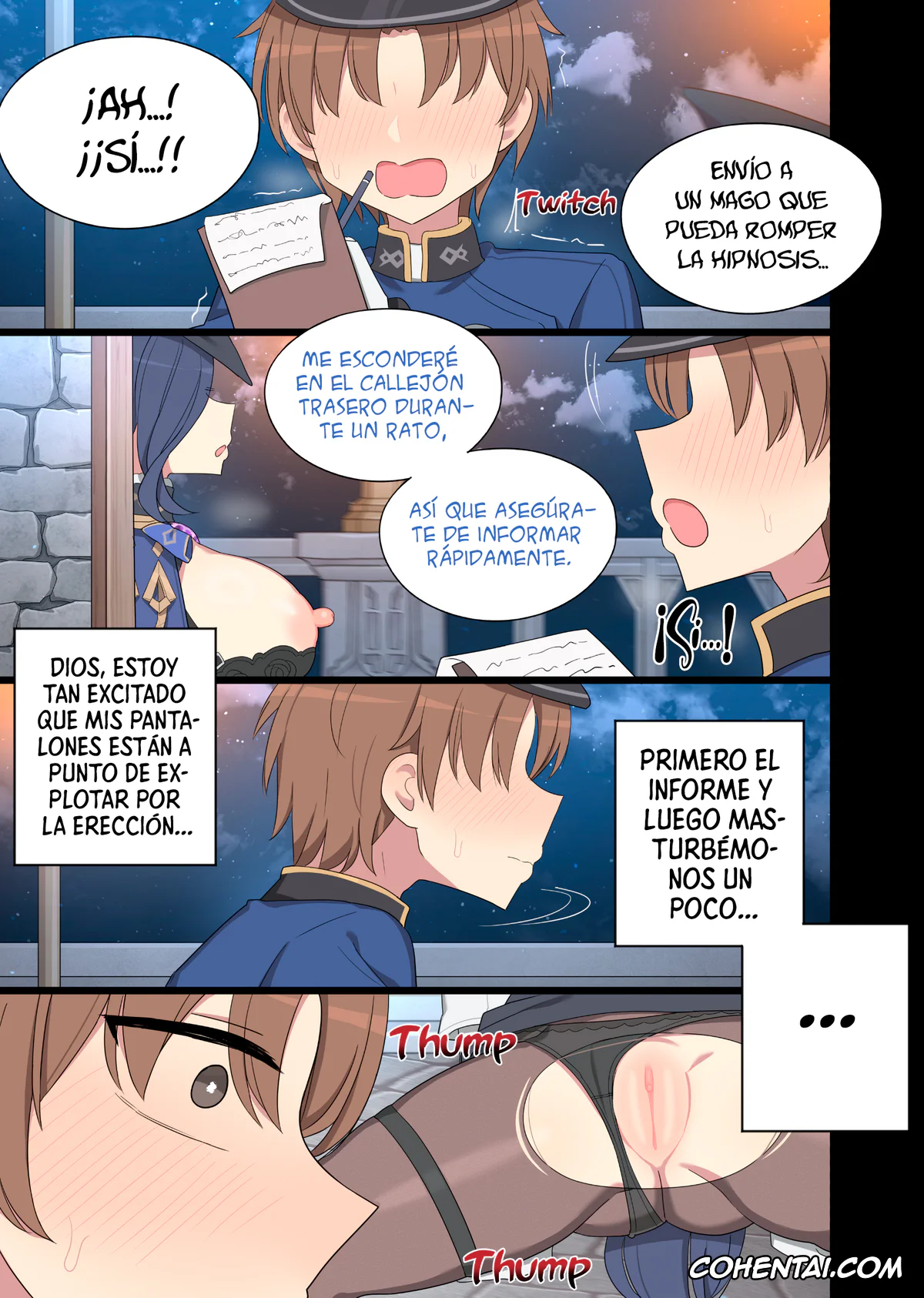 Genshin Impact hentai, Clorinde hentai, Clorinde 1 (Genshin Impact), pagina 6
