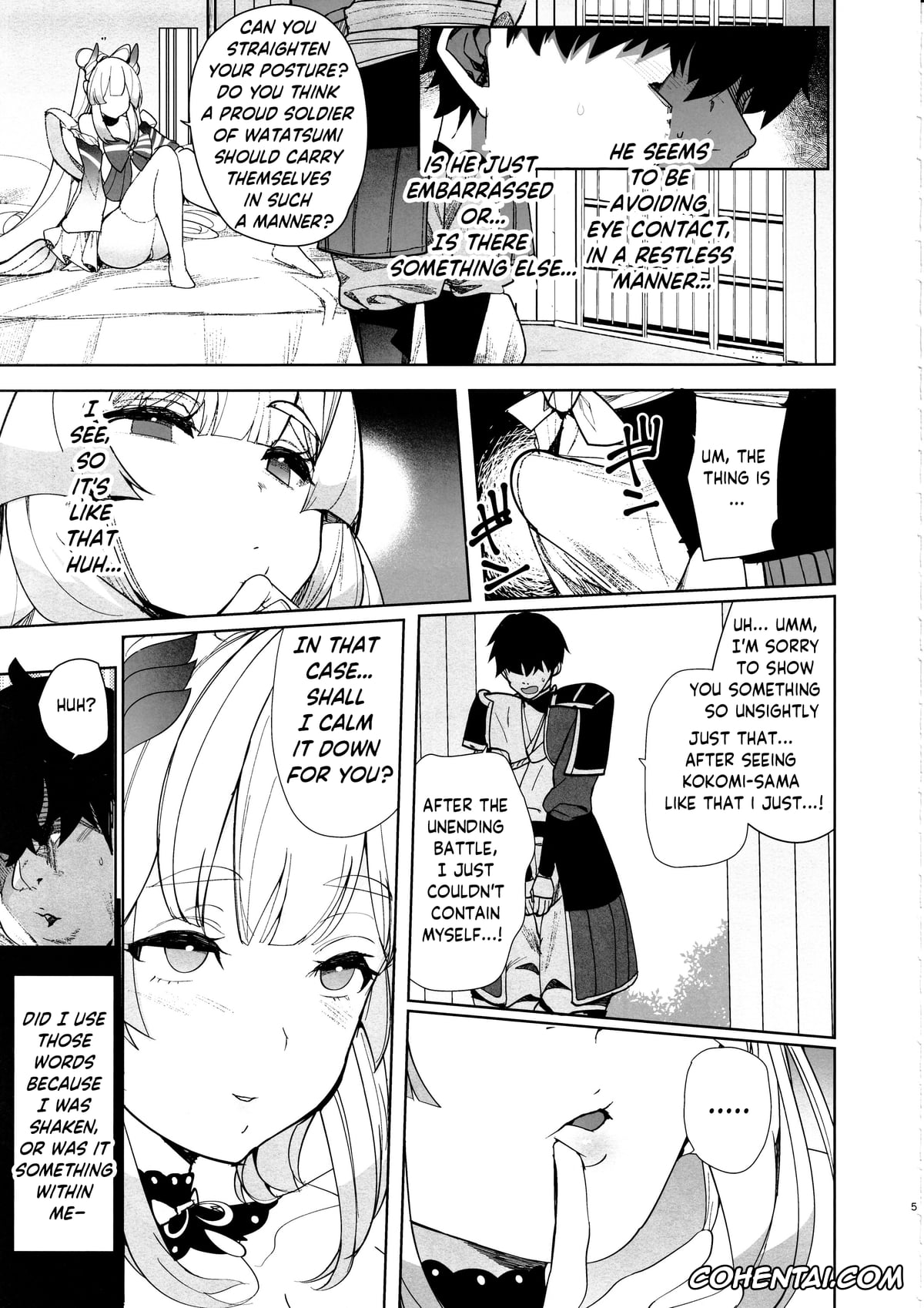 Genshin Impact xxx, Kokomi Sangonomiya xxx, Watatsumi Island’s Secret Room (Genshin Impact), pagina 4