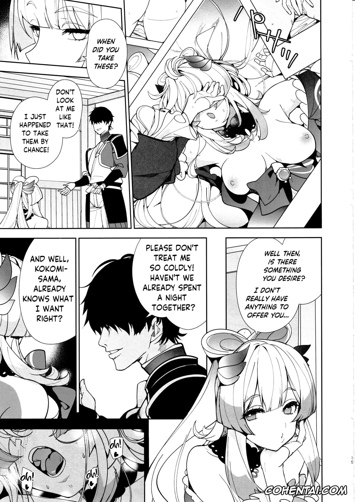 Genshin Impact porno, Kokomi Sangonomiya porno, Watatsumi Island’s Secret Room (Genshin Impact), pagina 14