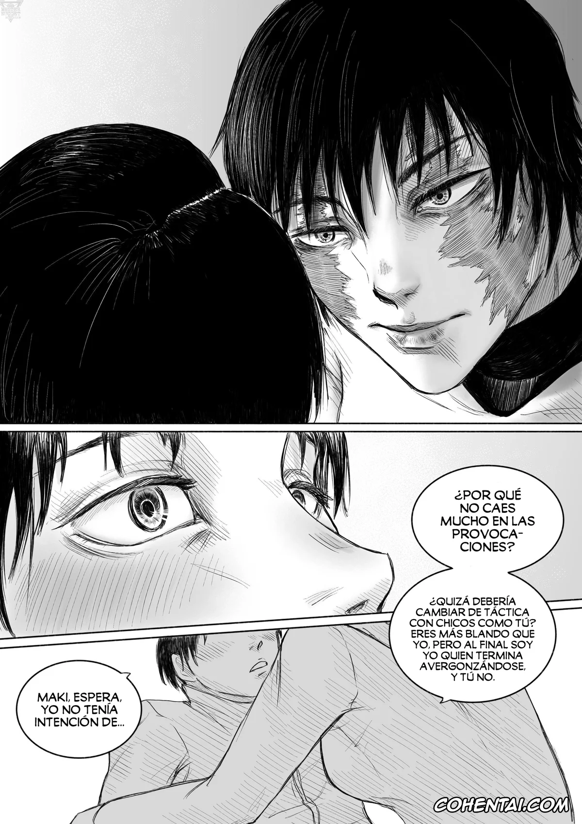 Jujutsu Kaisen hentai, Maki Zenin hentai, Yuta Okkotsu hentai, Maki Zenin – Шрамы, что повторяют тебя (Jujutsu Kaisen), pagina 6