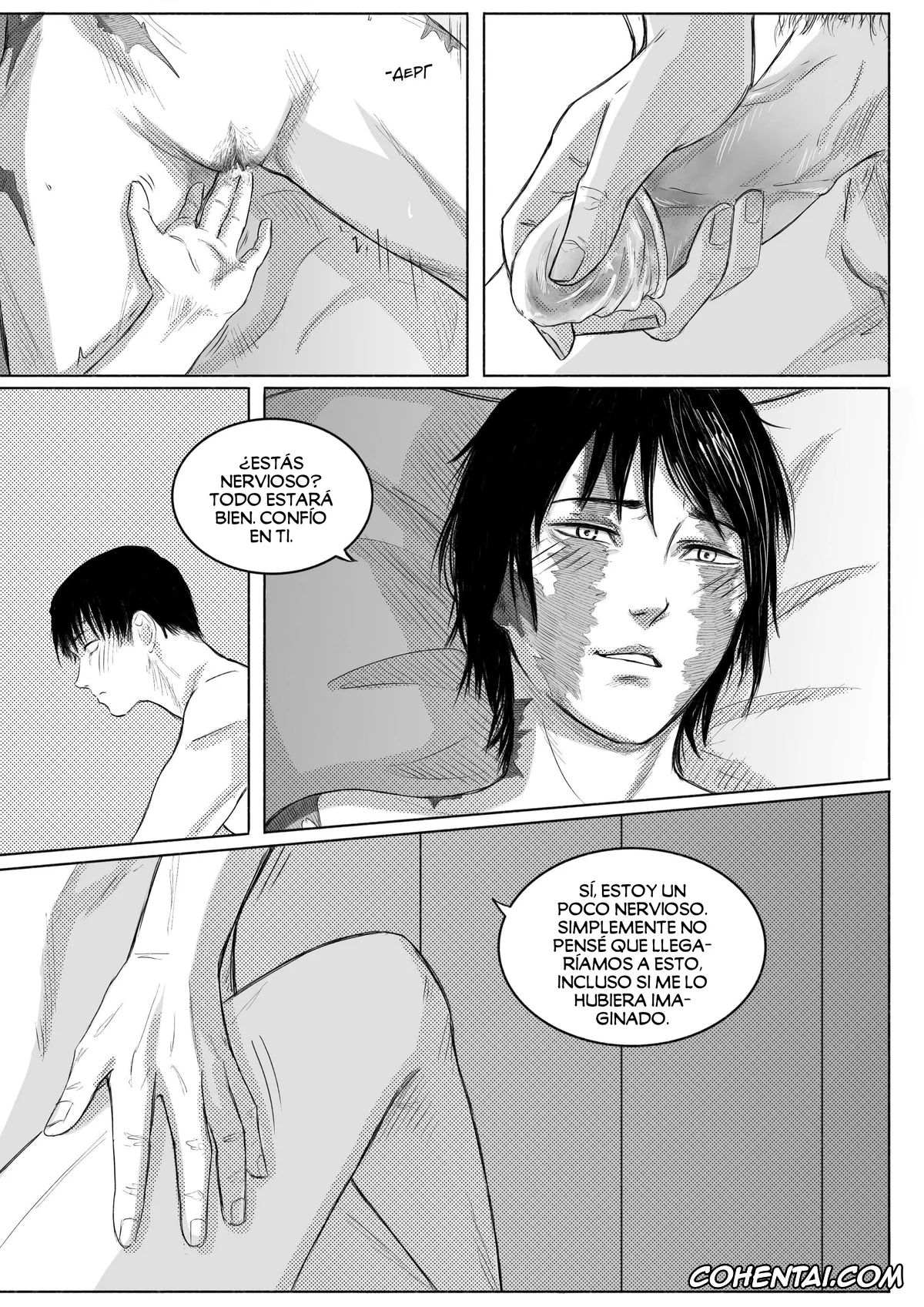 Jujutsu Kaisen porno, Maki Zenin porno, Yuta Okkotsu porno, Maki Zenin – Шрамы, что повторяют тебя (Jujutsu Kaisen), pagina 38