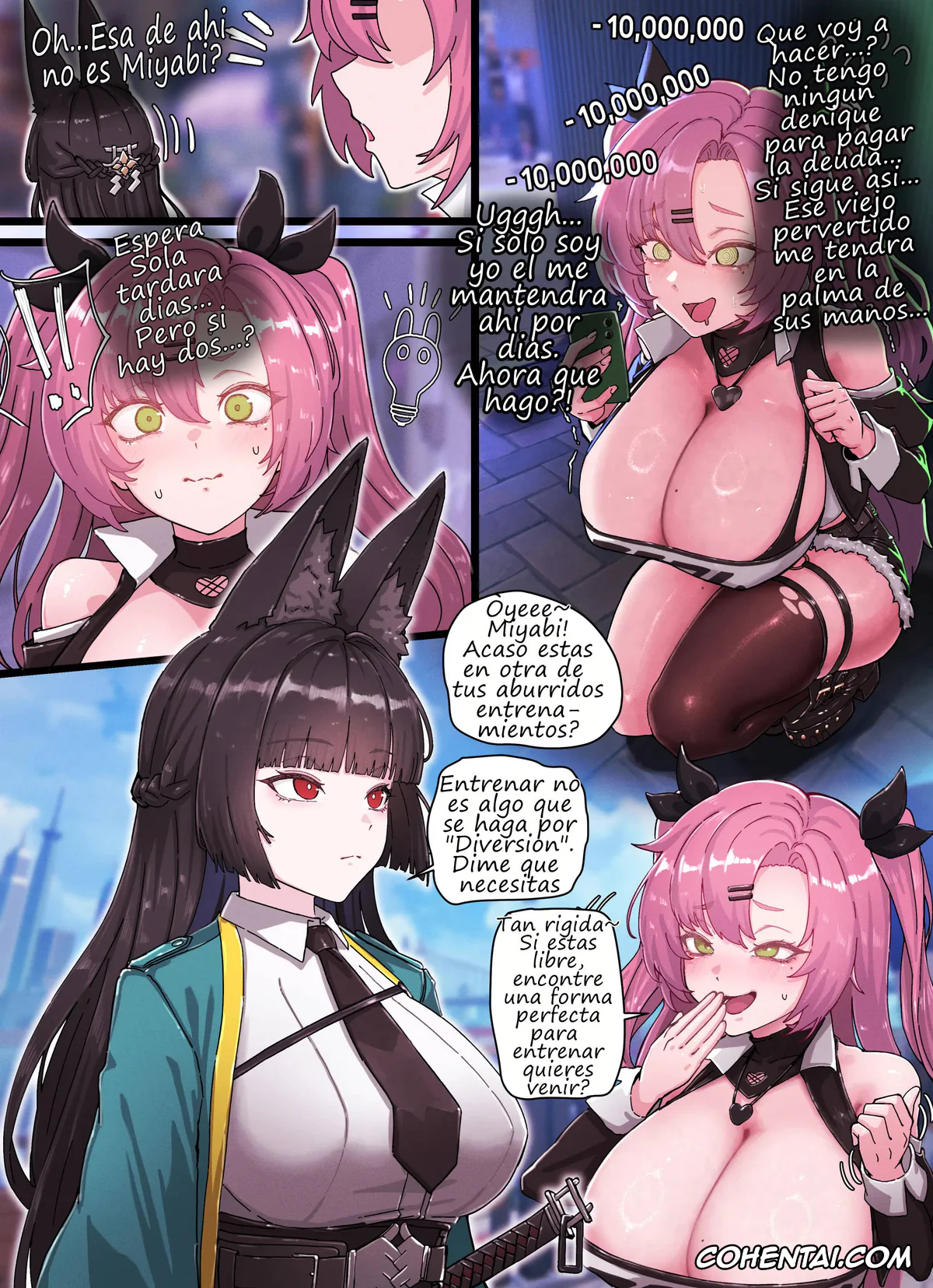 Zenless Zone Zero porno, Miyabi Hoshimi porno, Nicole Demara porno, Z.Z.Z Gravure #04: Nicole & Miyabi (Zenless Zone Zero), pagina 2