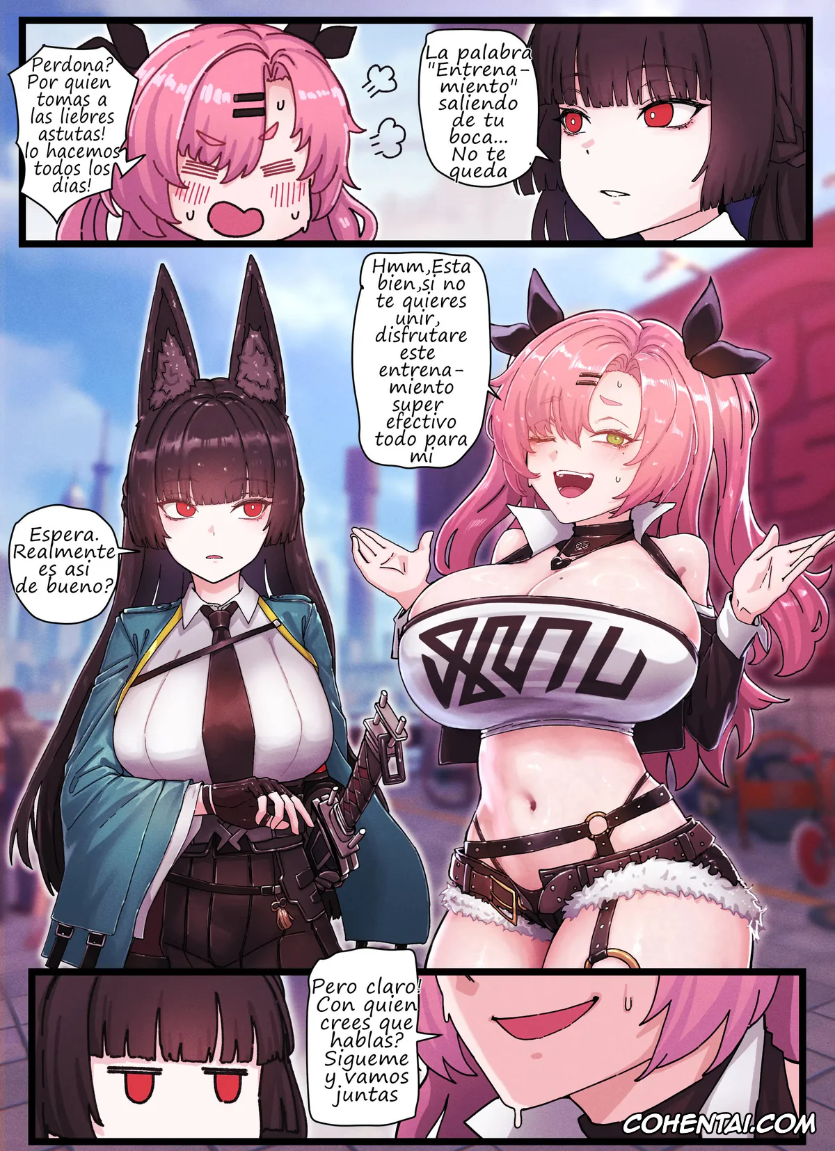 Zenless Zone Zero hentai, Miyabi Hoshimi hentai, Nicole Demara hentai, Z.Z.Z Gravure #04: Nicole & Miyabi (Zenless Zone Zero), pagina 3