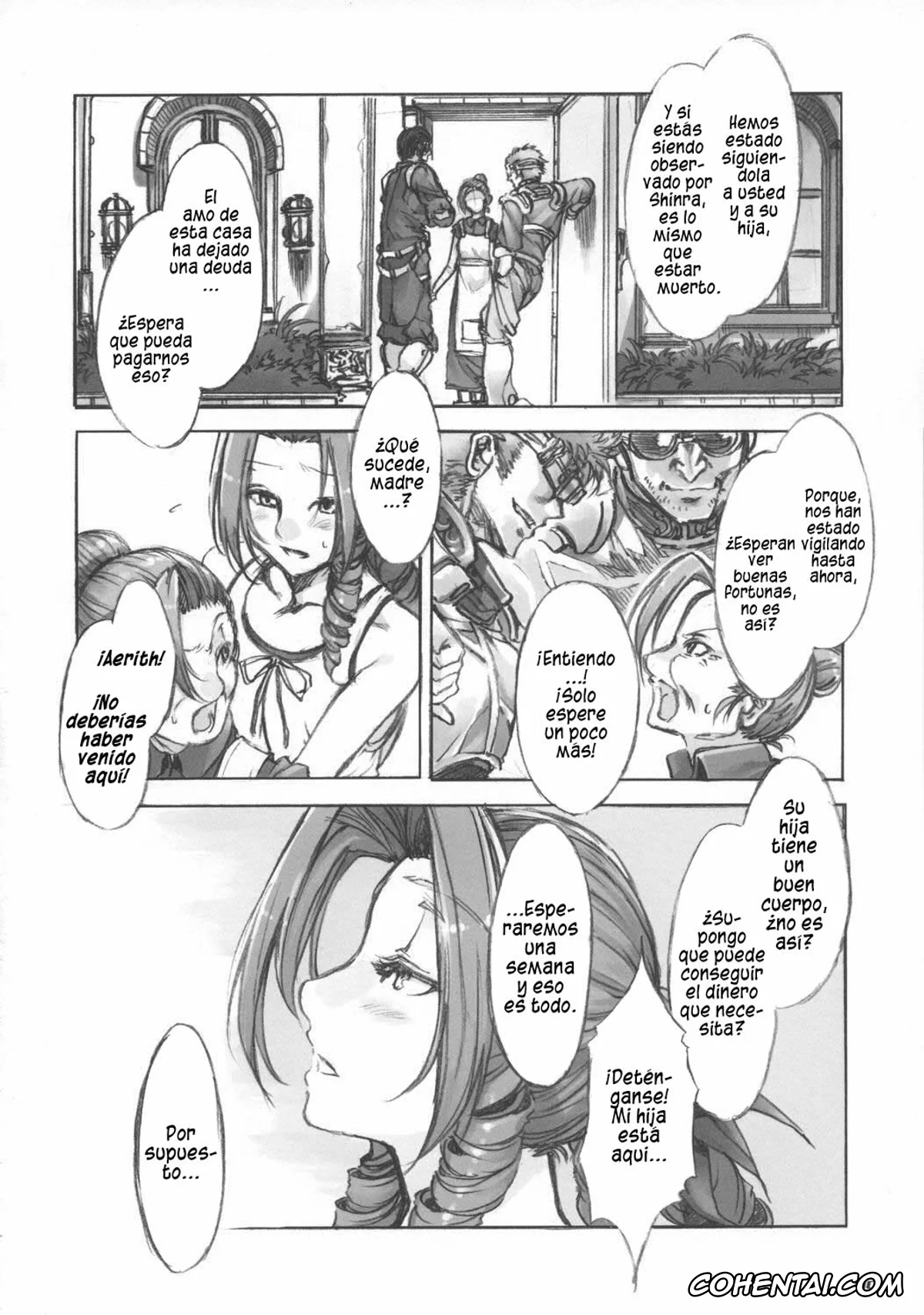 Final Fantasy xxx, Aerith Gainsborough xxx, MORAL CRISIS (Final Fantasy VII), pagina 4