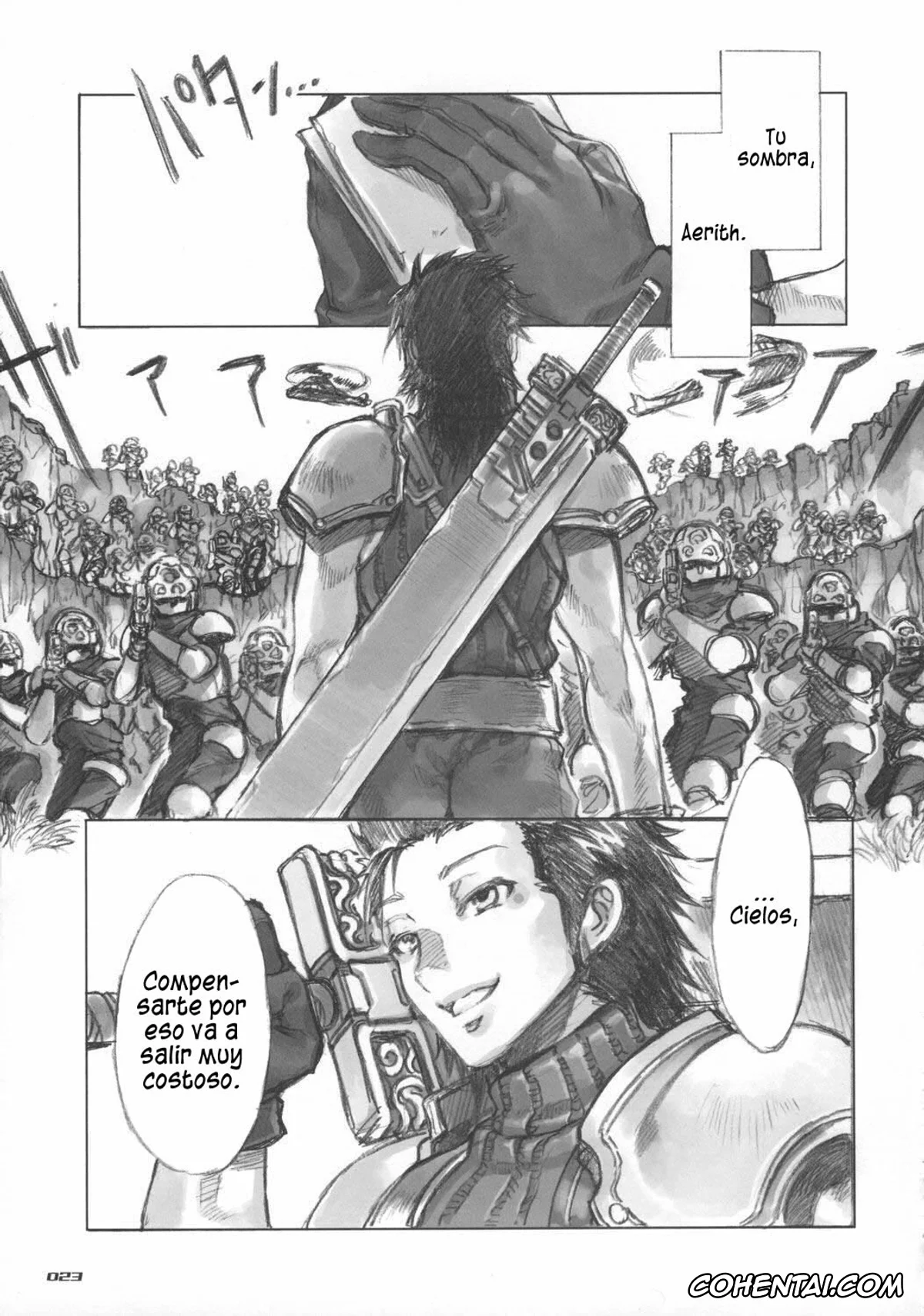 Final Fantasy porno, Aerith Gainsborough porno, MORAL CRISIS (Final Fantasy VII), pagina 23