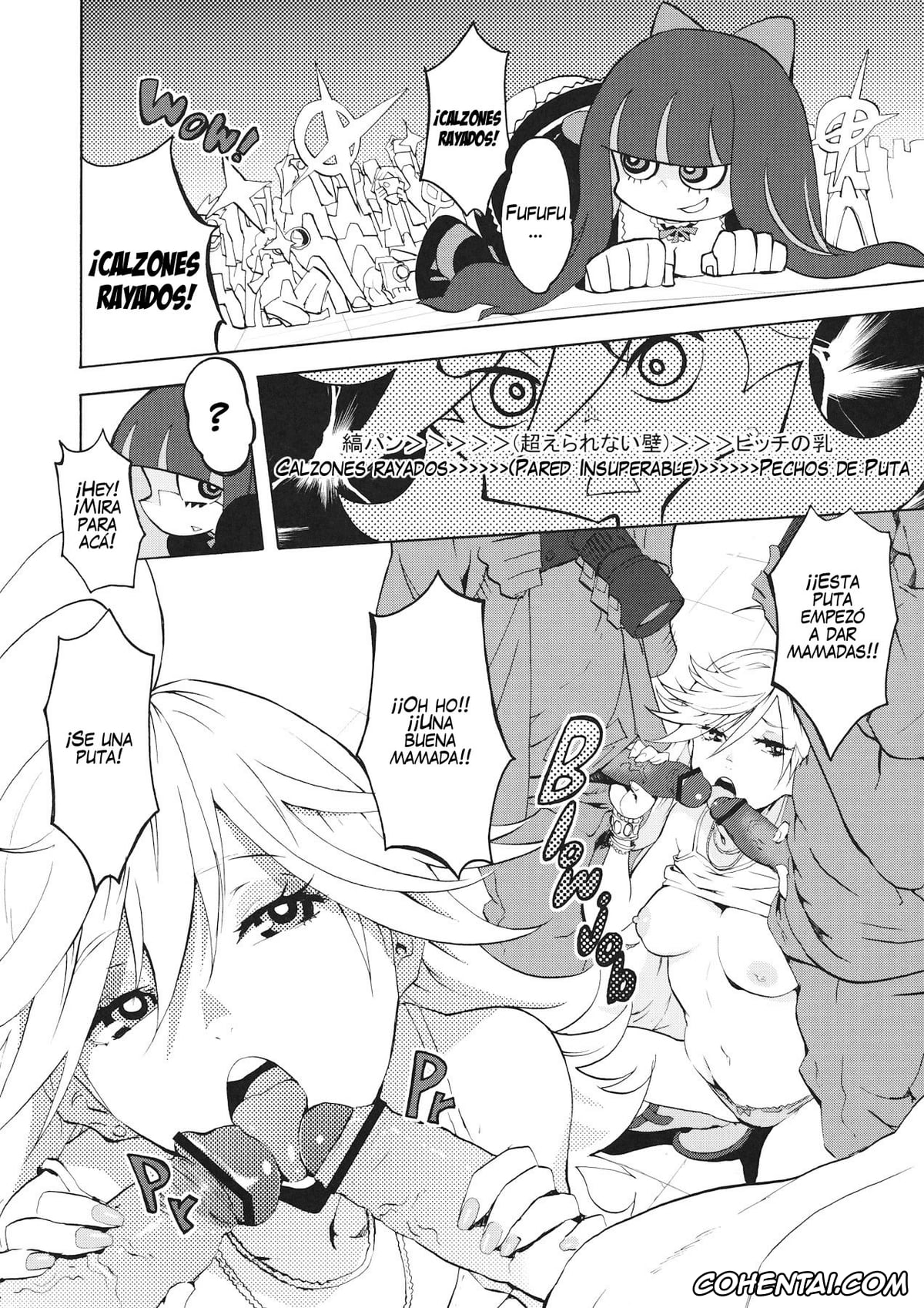 Panty & Stocking with Garterbelt porno, Kneesocks Demon porno, Panty Anarchy porno, Scanty Demon porno, Stocking Anarchy porno, CRAZY 4 YOU! (Panty & Stocking with Garterbelt), pagina 5