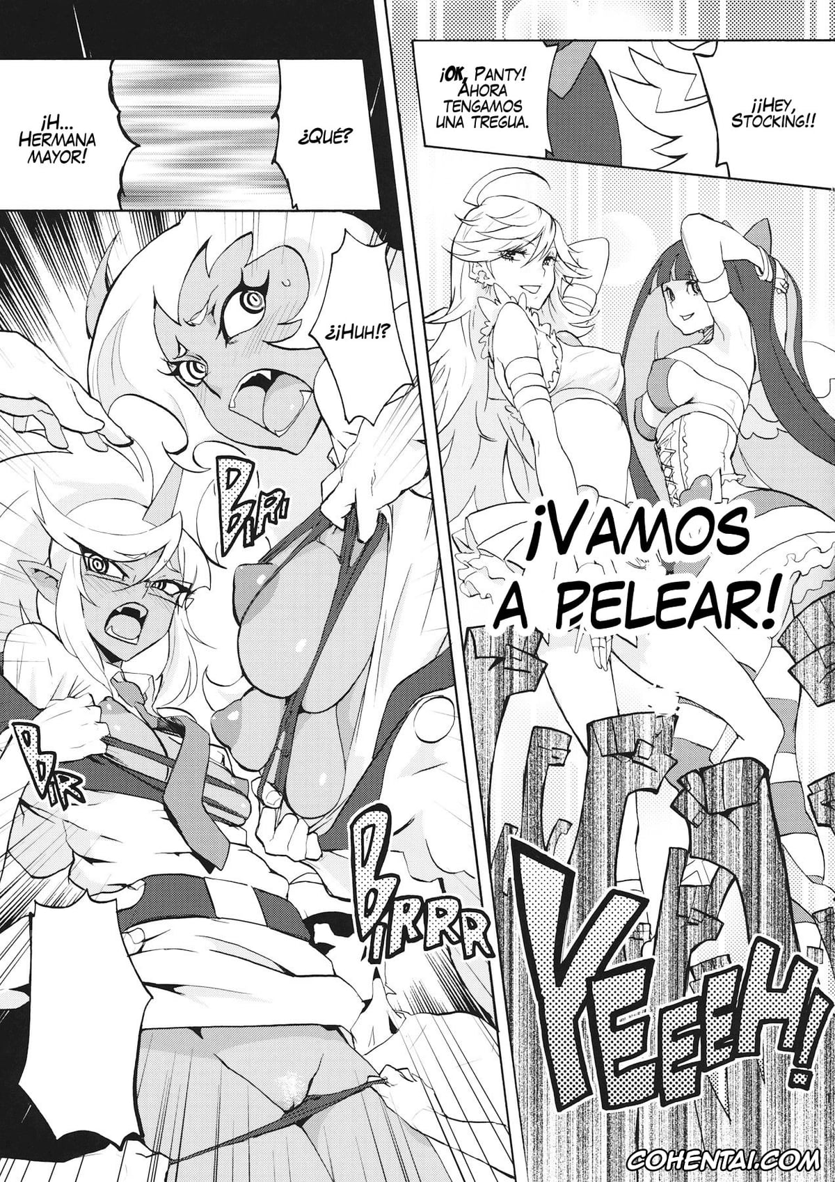 Panty & Stocking with Garterbelt xxx, Kneesocks Demon xxx, Panty Anarchy xxx, Scanty Demon xxx, Stocking Anarchy xxx, CRAZY 4 YOU! (Panty & Stocking with Garterbelt), pagina 16