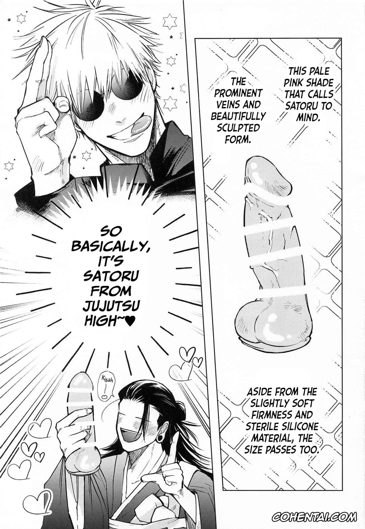 Jujutsu Kaisen hentai, Satoru Gojo hentai, Suguru Geto hentai, Courage (Jujutsu Kaisen), pagina 6