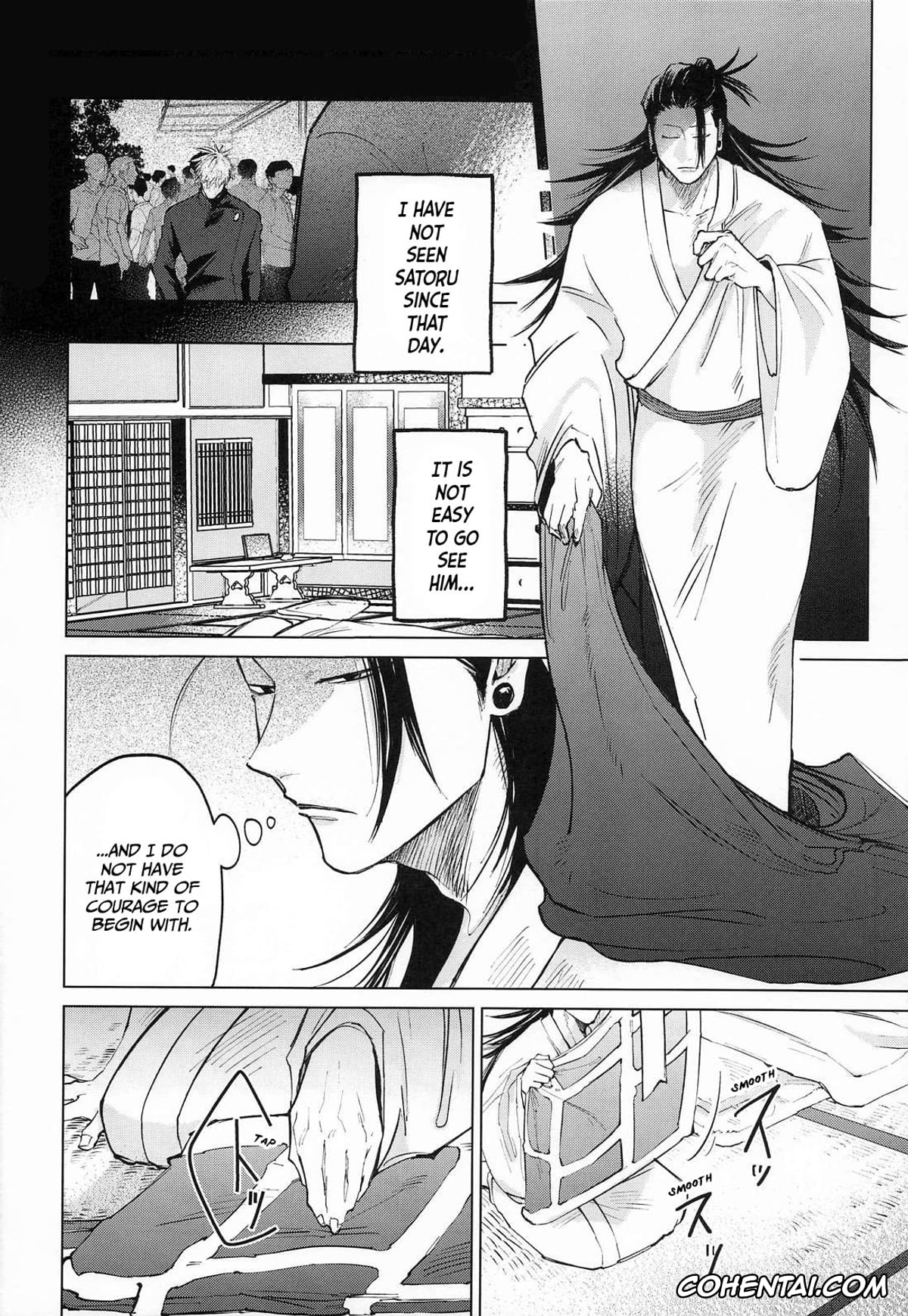 Jujutsu Kaisen hentai, Satoru Gojo hentai, Suguru Geto hentai, Courage (Jujutsu Kaisen), pagina 9