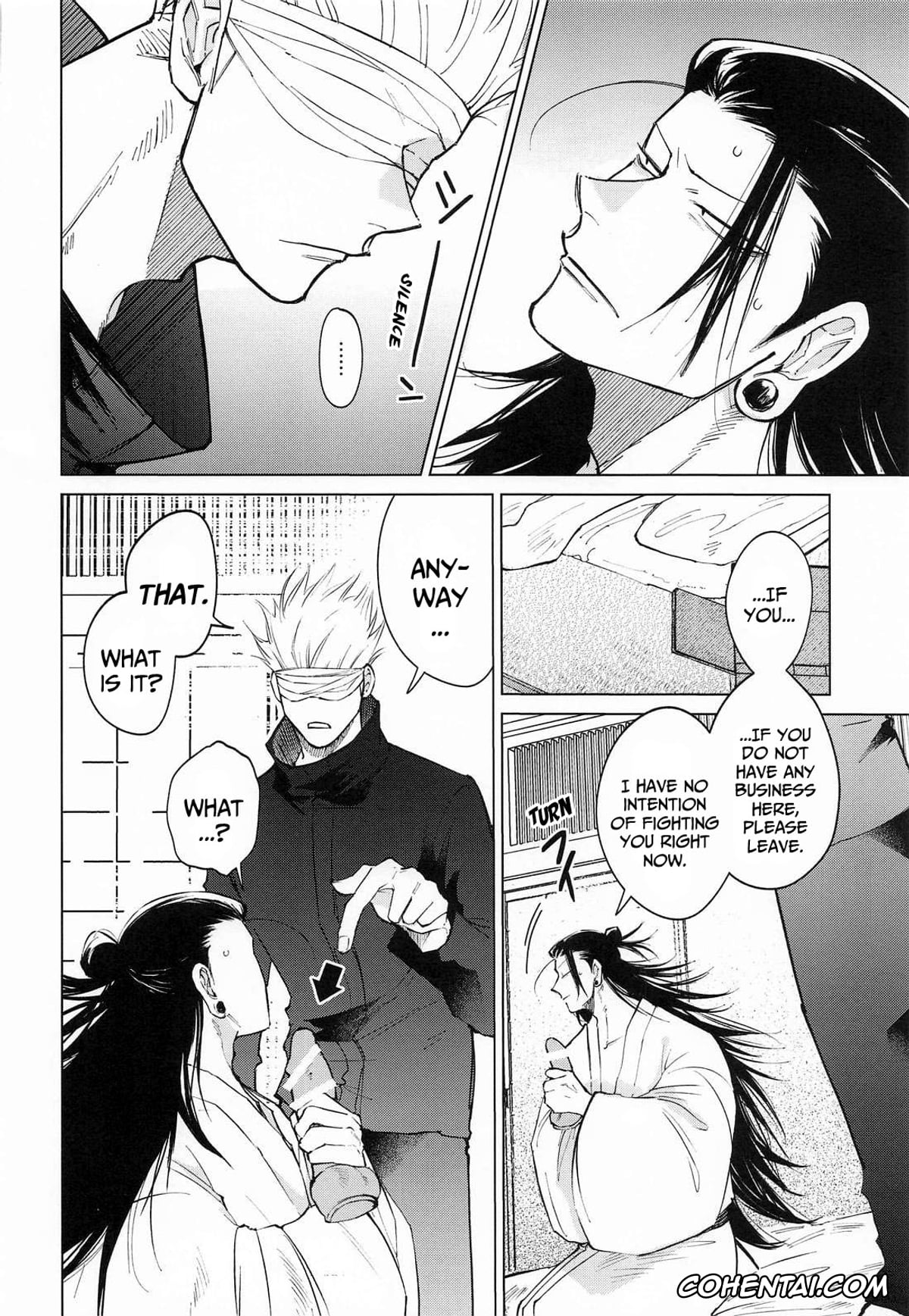 Jujutsu Kaisen hentai, Satoru Gojo hentai, Suguru Geto hentai, Courage (Jujutsu Kaisen), pagina 15