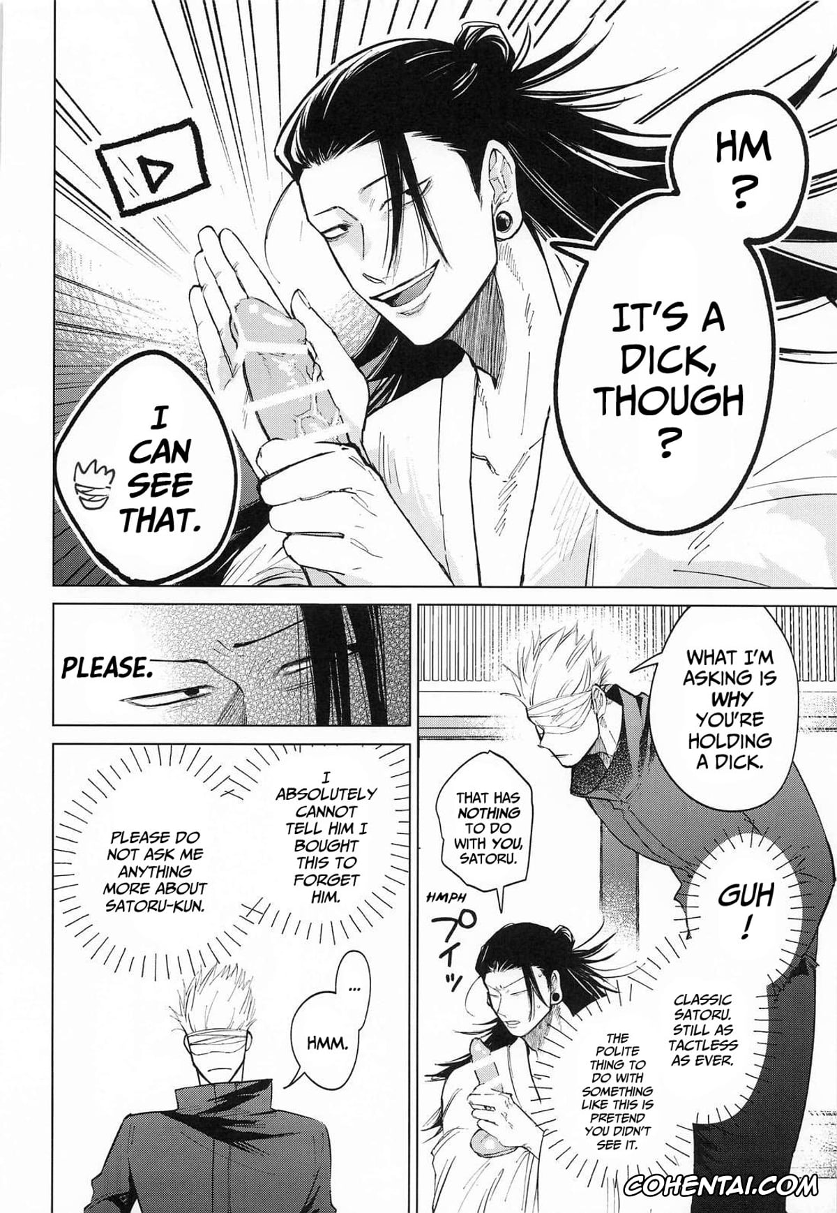 Jujutsu Kaisen porno, Satoru Gojo porno, Suguru Geto porno, Courage (Jujutsu Kaisen), pagina 17