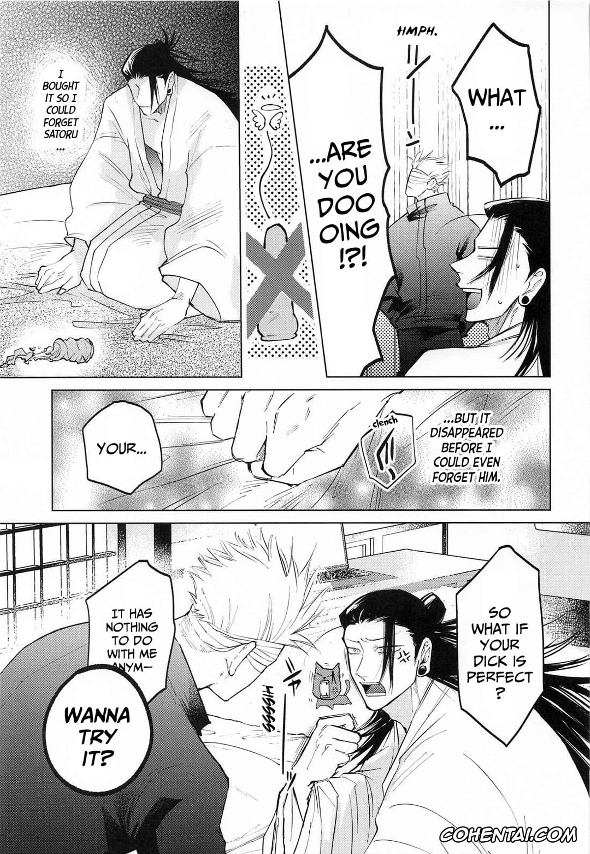 Jujutsu Kaisen porno, Satoru Gojo porno, Suguru Geto porno, Courage (Jujutsu Kaisen), pagina 20