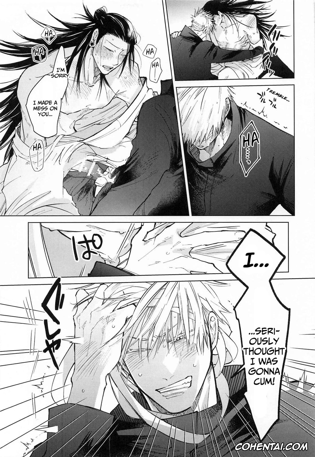 Jujutsu Kaisen hentai, Satoru Gojo hentai, Suguru Geto hentai, Courage (Jujutsu Kaisen), pagina 30