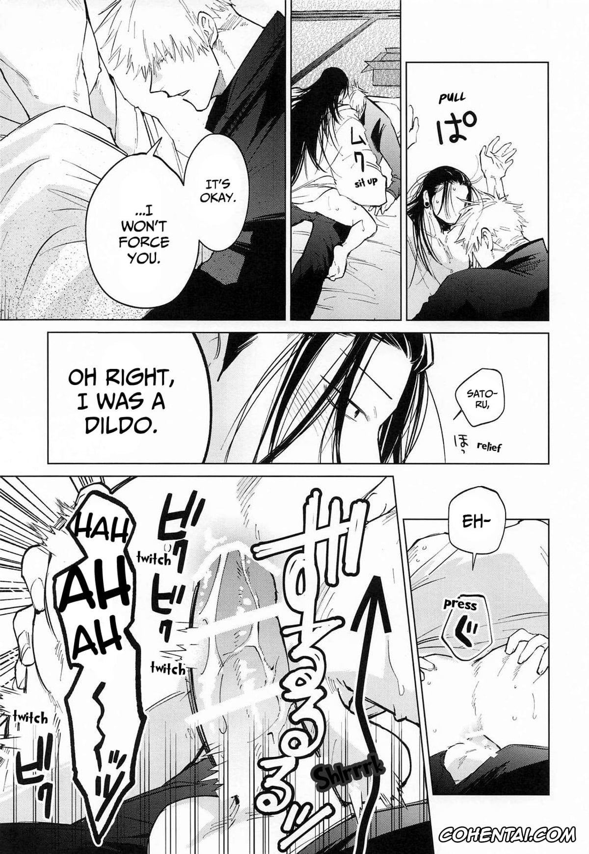 Jujutsu Kaisen hentai, Satoru Gojo hentai, Suguru Geto hentai, Courage (Jujutsu Kaisen), pagina 36