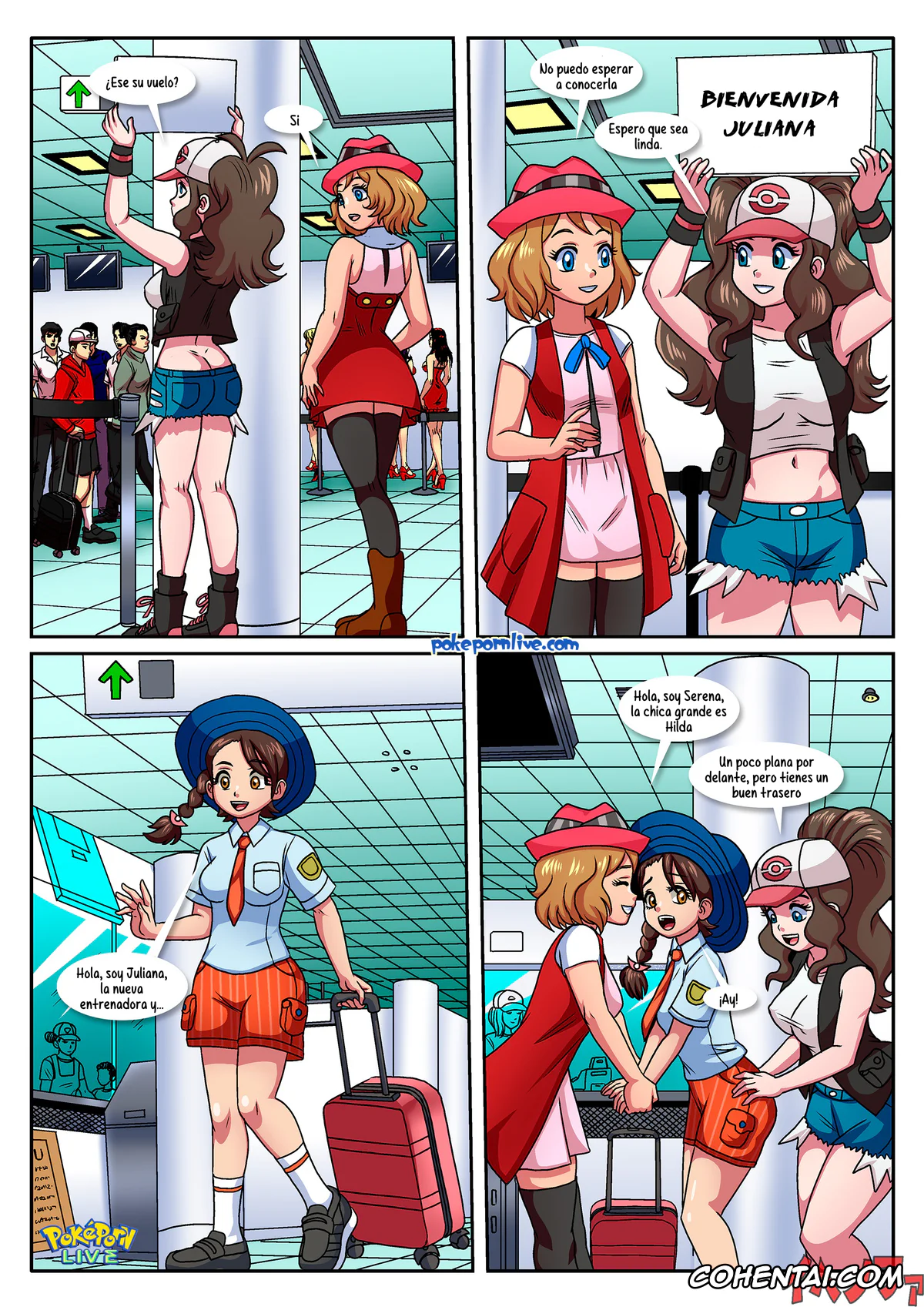 Pokemon | Pocket Monsters porno, Gloria porno, Hilda porno, Juliana porno, Serena porno, Initiation Course (Pokemon) COMPLETE, pagina 2