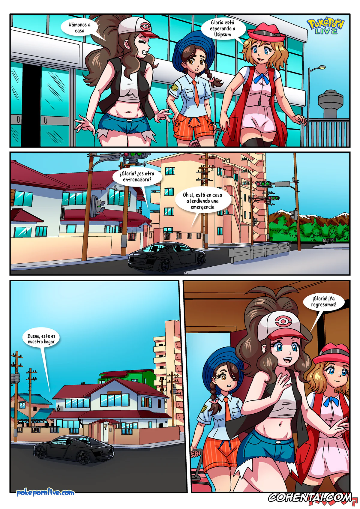 Pokemon | Pocket Monsters hentai, Gloria hentai, Hilda hentai, Juliana hentai, Serena hentai, Initiation Course (Pokemon) COMPLETE, pagina 3