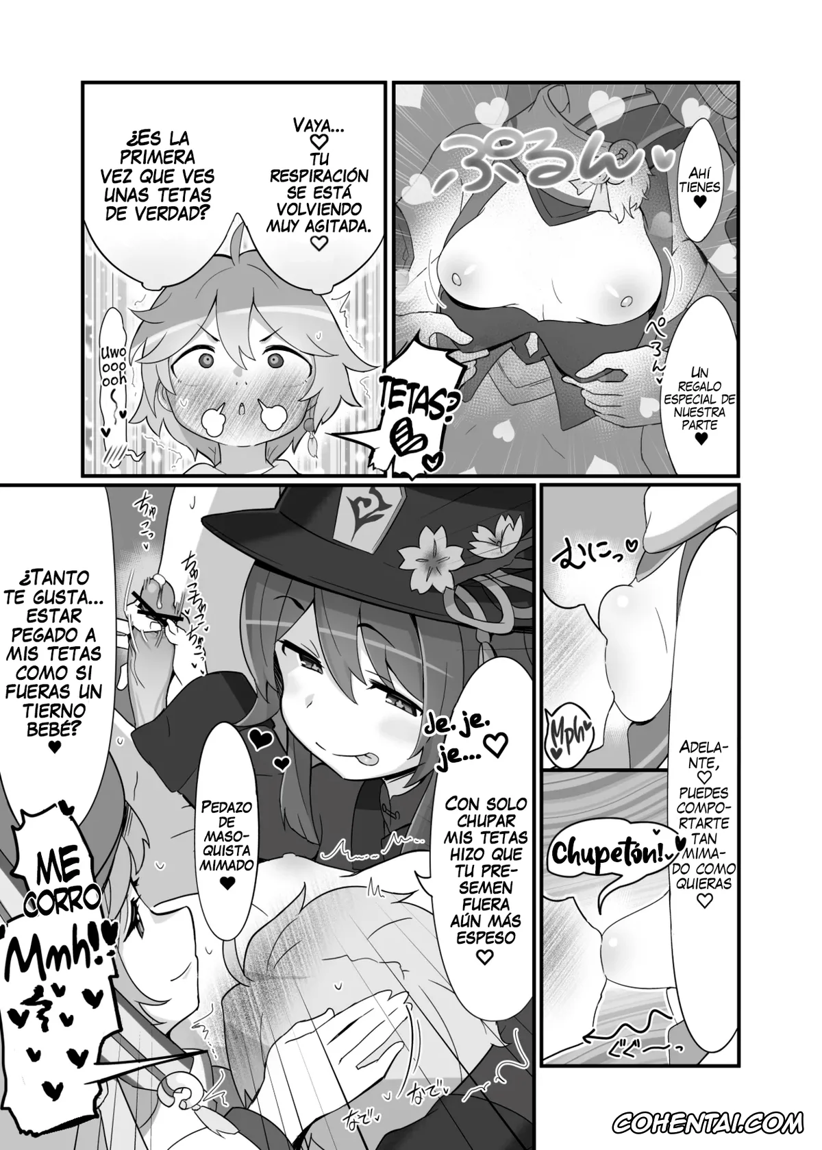 Genshin Impact hentai, Aether hentai, Hu Tao hentai, Yanfei hentai, entao. | Yantao (Genshin Impact), pagina 6