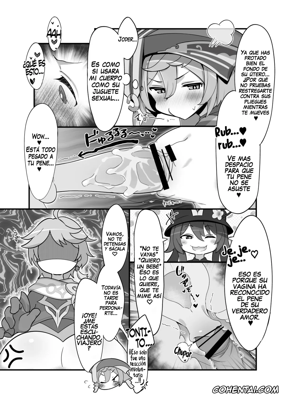 Genshin Impact hentai, Aether hentai, Hu Tao hentai, Yanfei hentai, entao. | Yantao (Genshin Impact), pagina 18