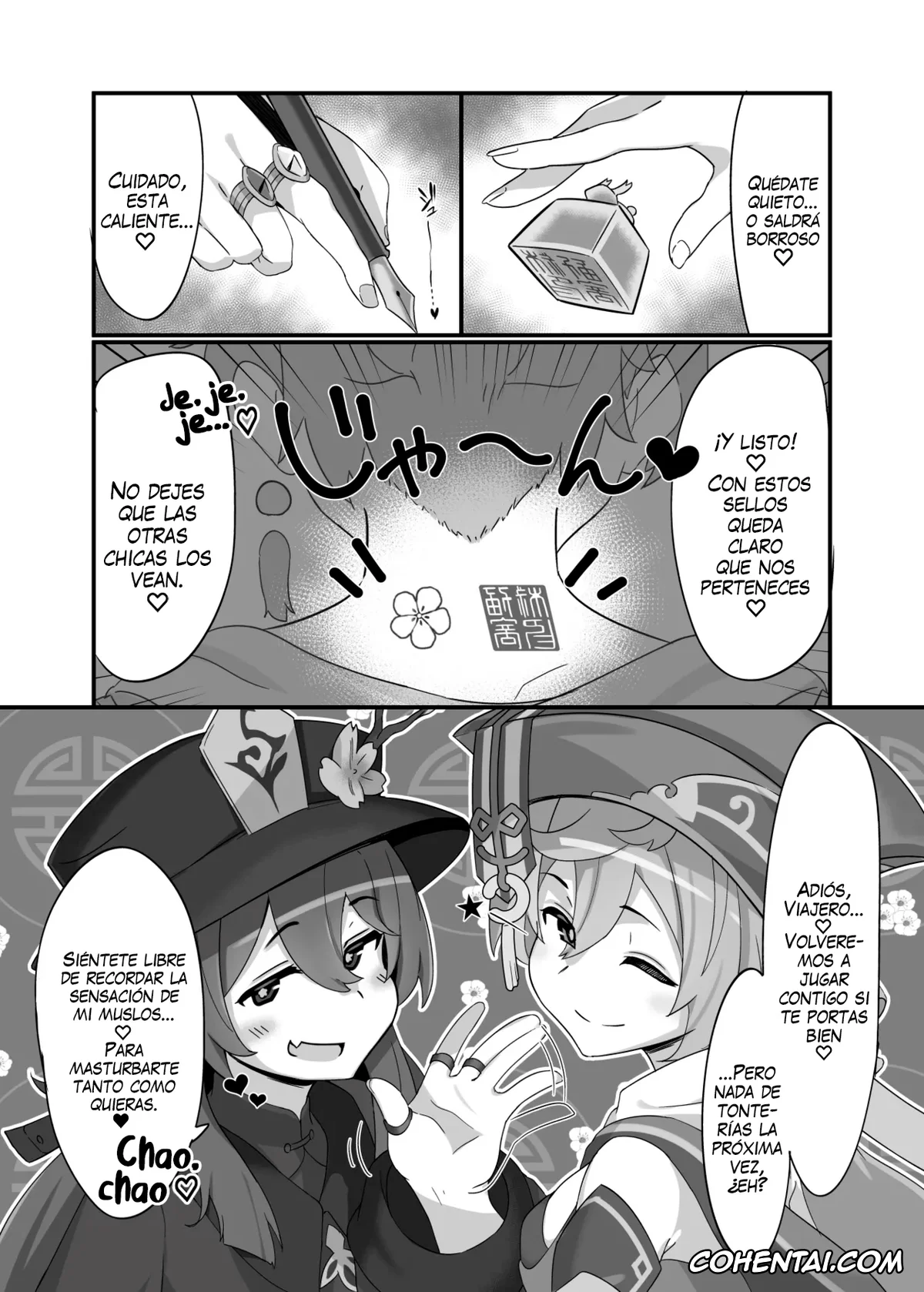 Genshin Impact hentai, Aether hentai, Hu Tao hentai, Yanfei hentai, entao. | Yantao (Genshin Impact), pagina 21