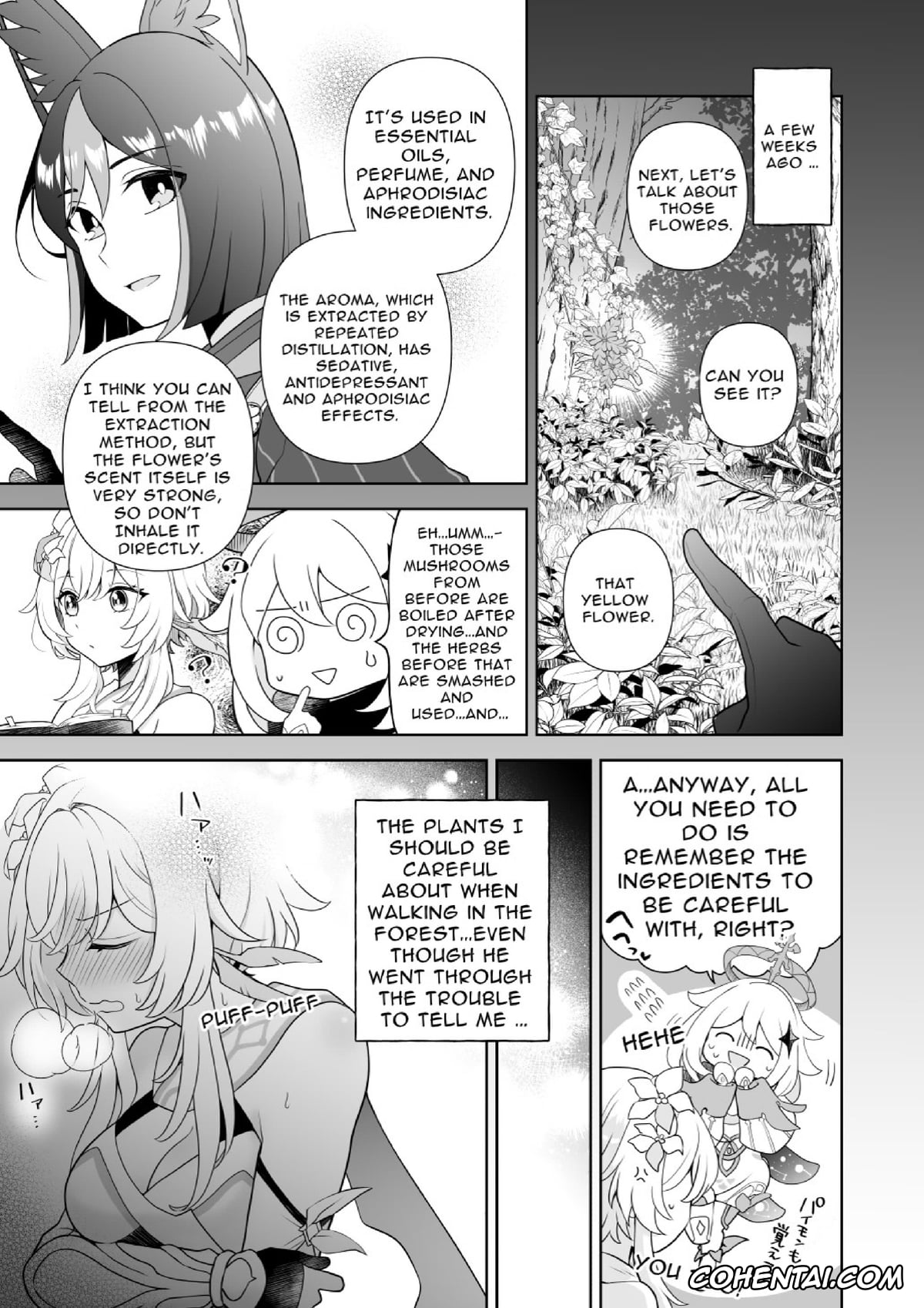 Genshin Impact xxx, Lumine xxx, Tartaglia | Childe xxx, Hana to Tawamure (Genshin Impact), pagina 4