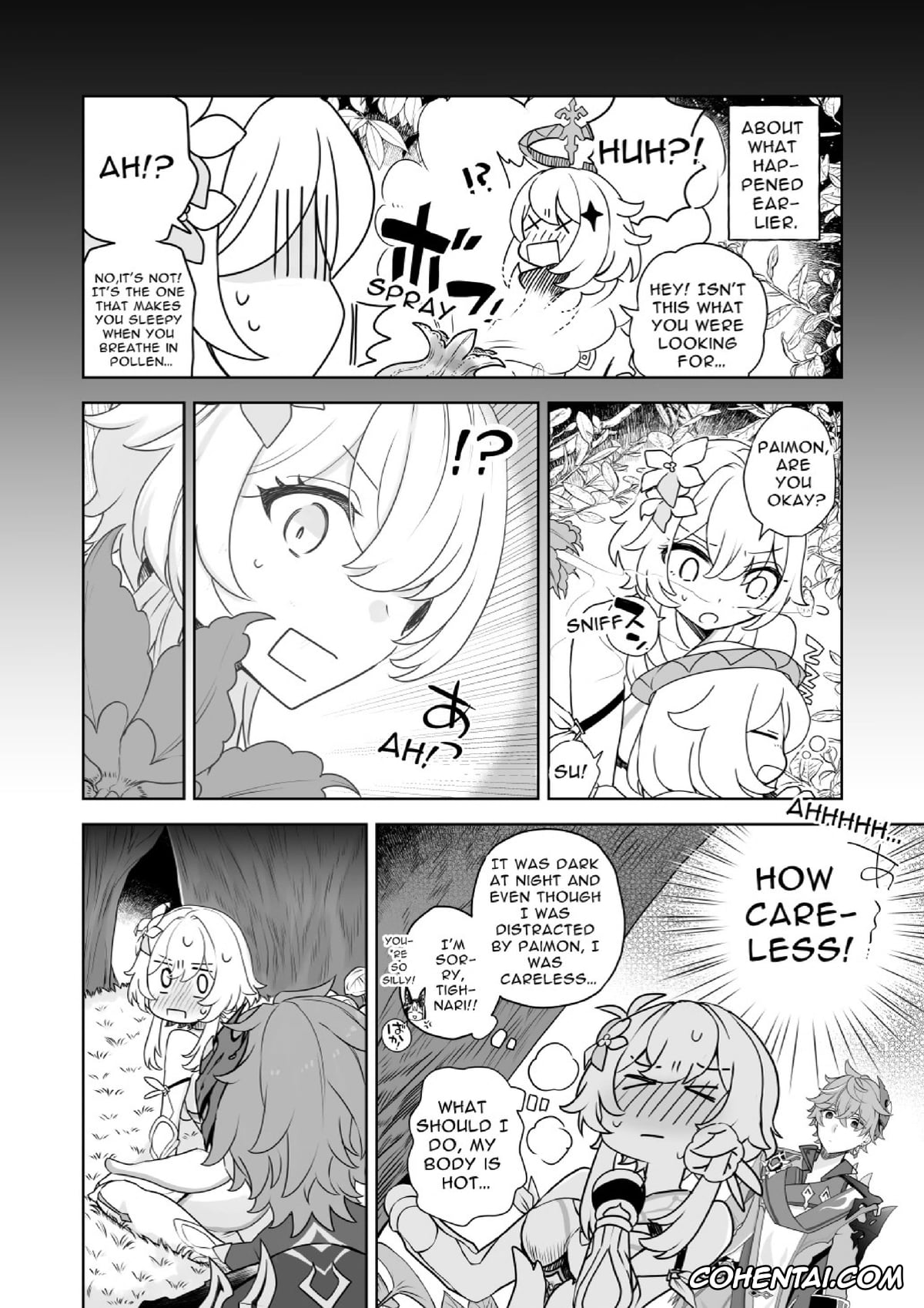 Genshin Impact porno, Lumine porno, Tartaglia | Childe porno, Hana to Tawamure (Genshin Impact), pagina 5