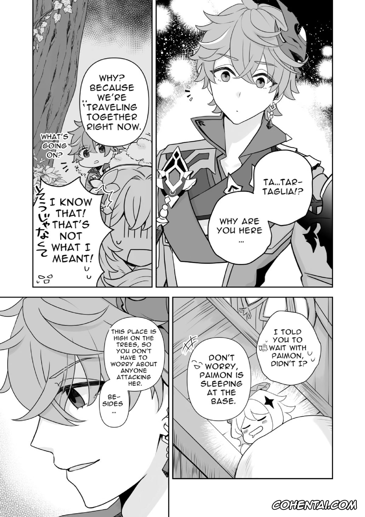 Genshin Impact hentai, Lumine hentai, Tartaglia | Childe hentai, Hana to Tawamure (Genshin Impact), pagina 6