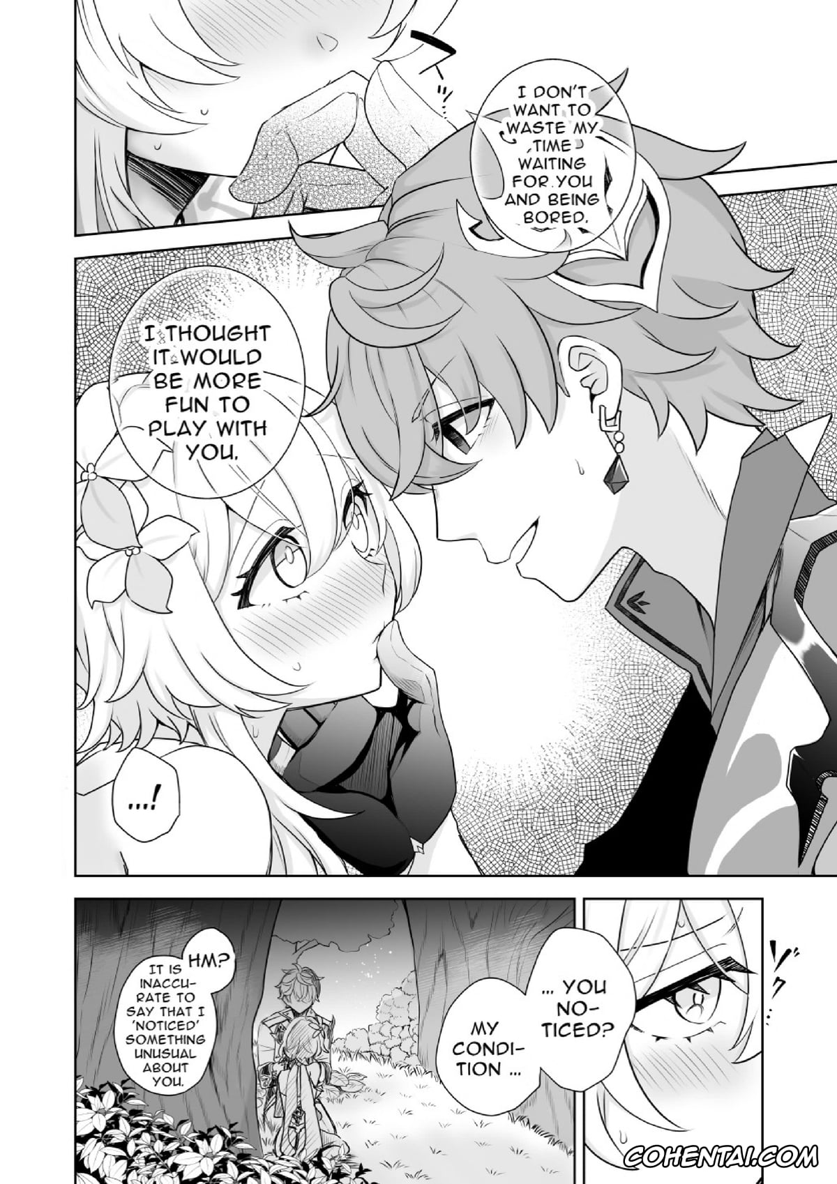 Genshin Impact xxx, Lumine xxx, Tartaglia | Childe xxx, Hana to Tawamure (Genshin Impact), pagina 7