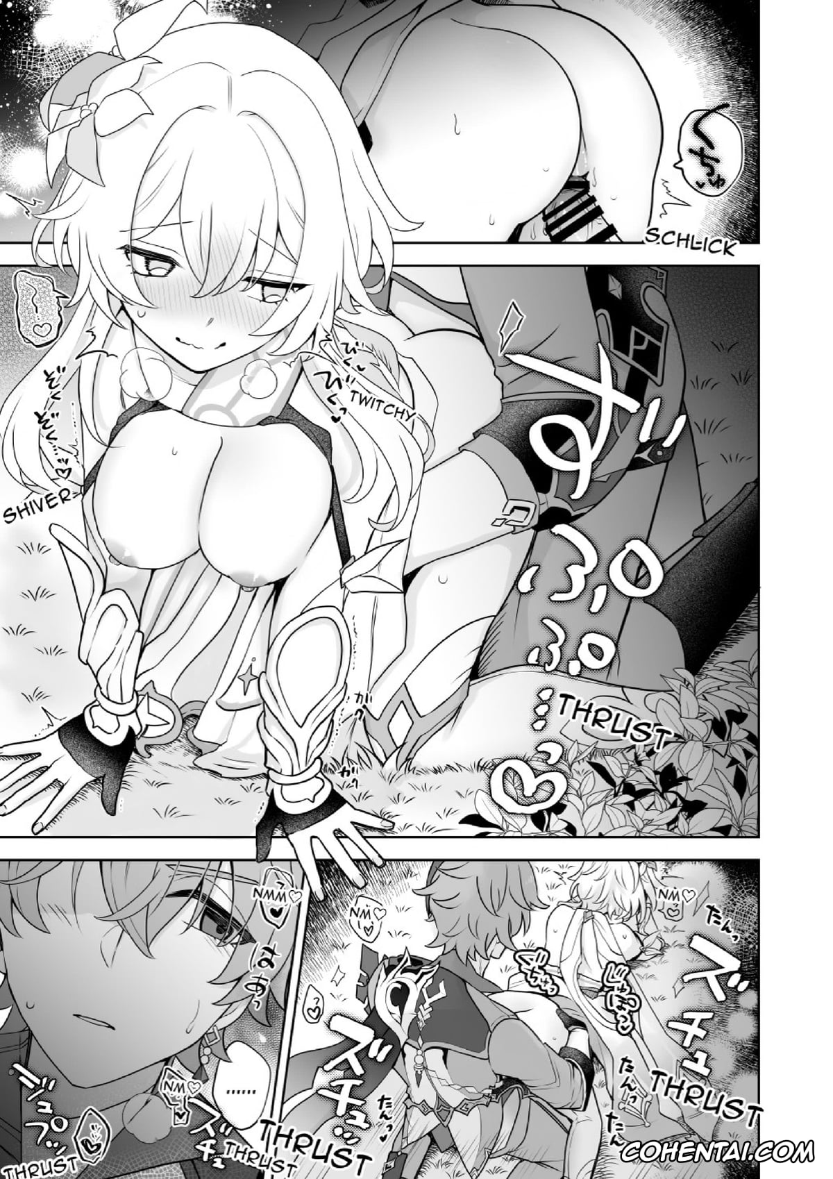 Genshin Impact porno, Lumine porno, Tartaglia | Childe porno, Hana to Tawamure (Genshin Impact), pagina 14