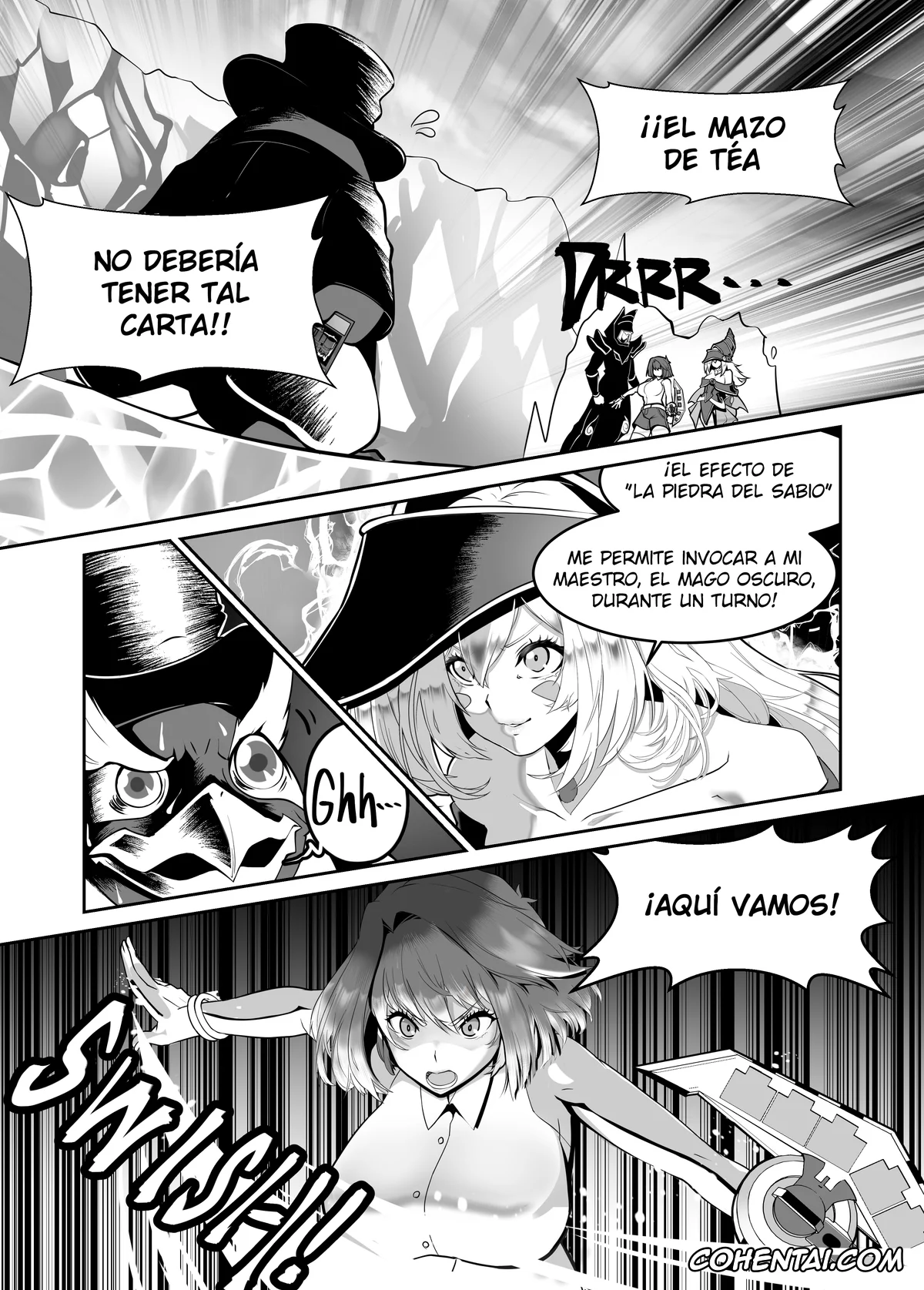 Yu-Gi-Oh! porno, Adrian Randolph Crump porno, Dark Magician Girl porno, Tea Gardner | Anzu Mazaki porno, Kagayake! Kenja no Ero Penguin (Yu-Gi-Oh!), pagina 5