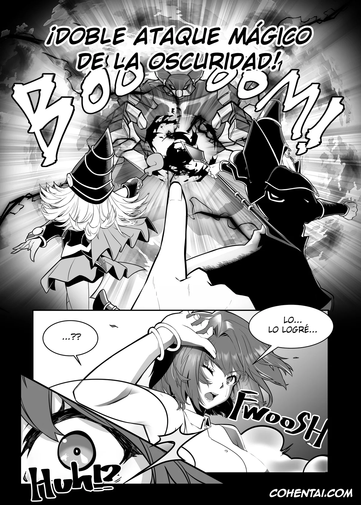 Yu-Gi-Oh! hentai, Adrian Randolph Crump hentai, Dark Magician Girl hentai, Tea Gardner | Anzu Mazaki hentai, Kagayake! Kenja no Ero Penguin (Yu-Gi-Oh!), pagina 6