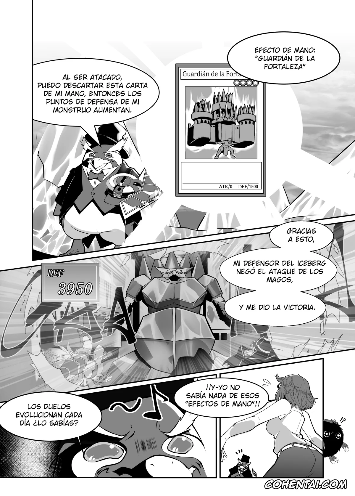 Yu-Gi-Oh! porno, Adrian Randolph Crump porno, Dark Magician Girl porno, Tea Gardner | Anzu Mazaki porno, Kagayake! Kenja no Ero Penguin (Yu-Gi-Oh!), pagina 8