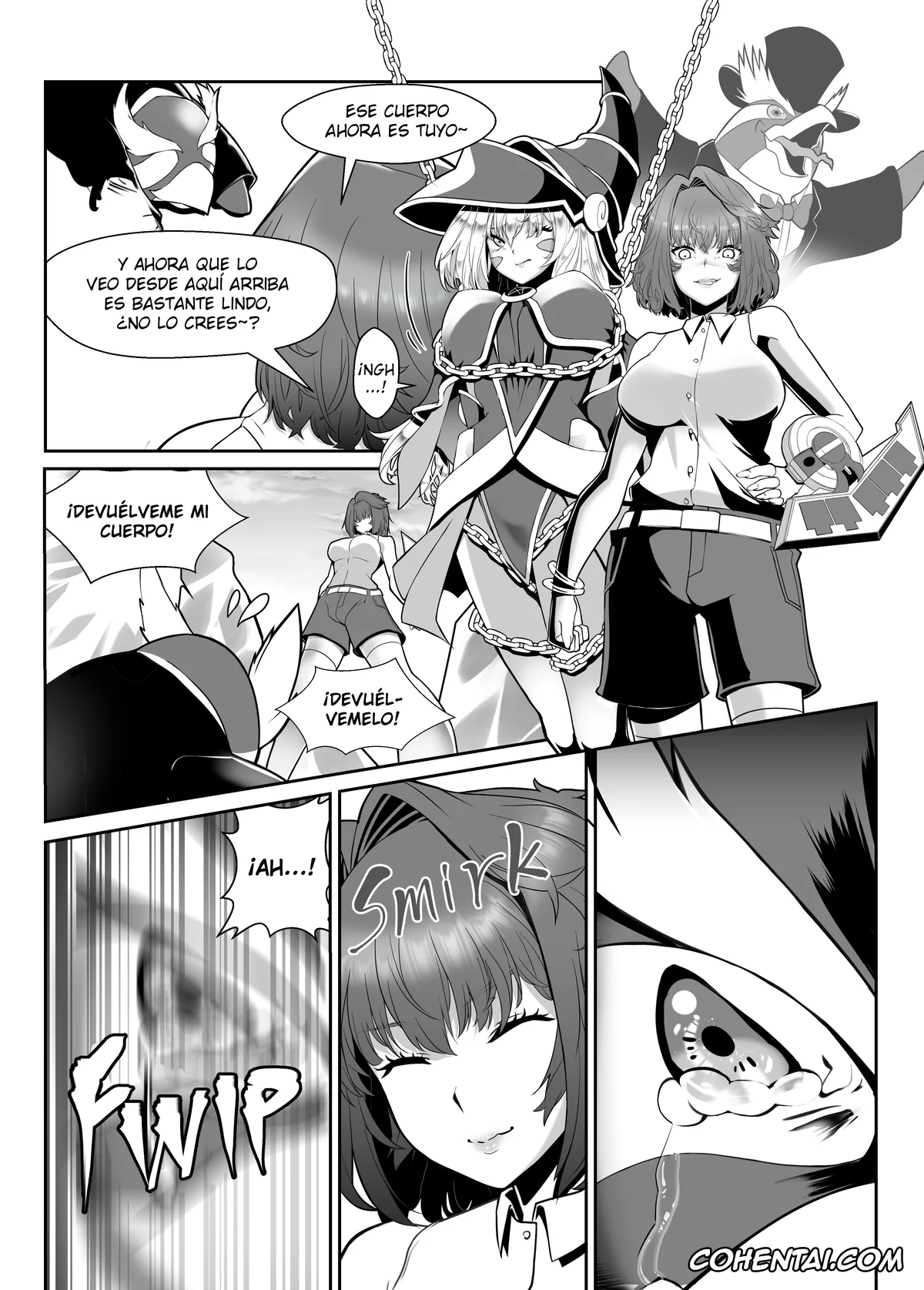 Yu-Gi-Oh! xxx, Adrian Randolph Crump xxx, Dark Magician Girl xxx, Tea Gardner | Anzu Mazaki xxx, Kagayake! Kenja no Ero Penguin (Yu-Gi-Oh!), pagina 13
