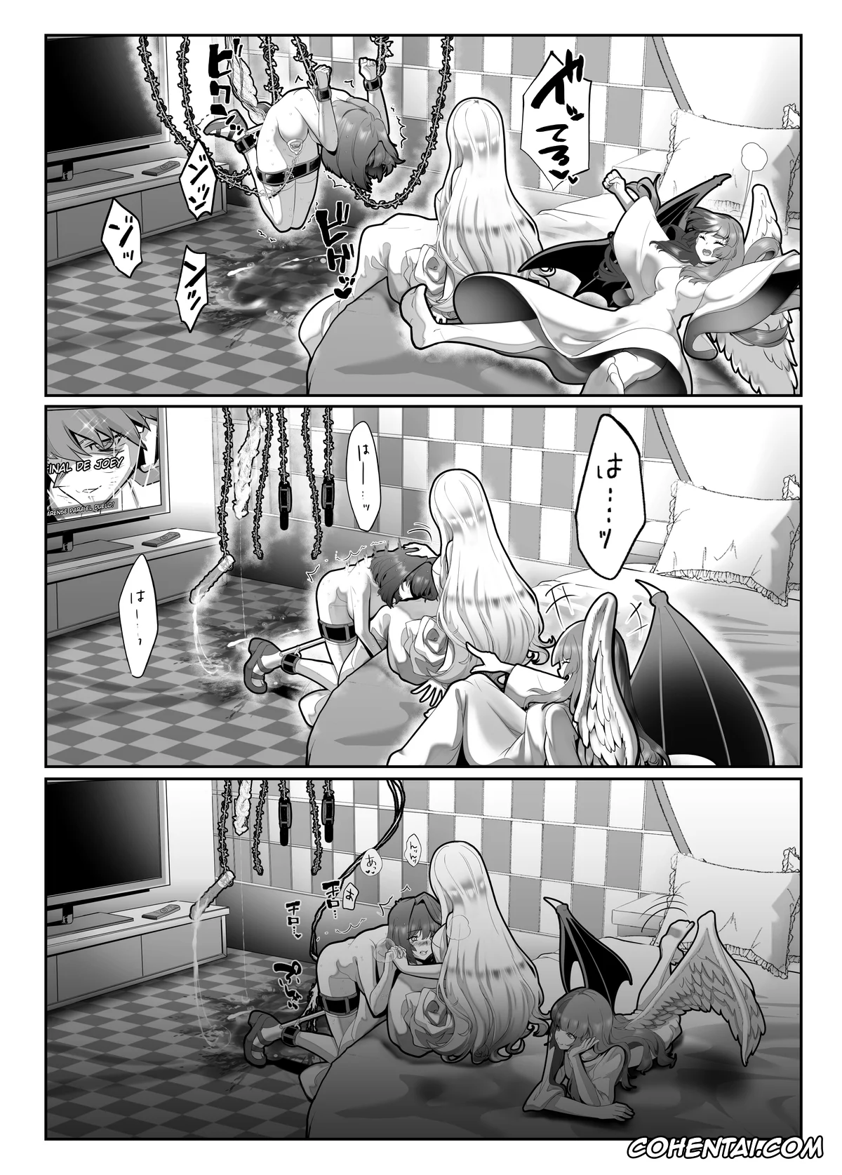 Yu-Gi-Oh! porno, Adrian Randolph Crump porno, Dark Magician Girl porno, Tea Gardner | Anzu Mazaki porno, Kagayake! Kenja no Ero Penguin (Yu-Gi-Oh!), pagina 44