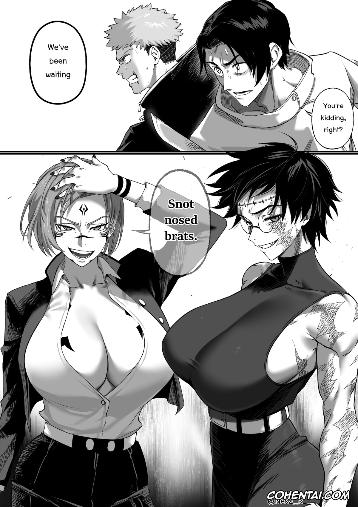 Jujutsu Kaisen porno, Maki Zenin porno, Nobara Kugisaki porno, Sukuna porno, Yuta Okkotsu porno, Yuuji Itadori porno, The Possession (Jujutsu Kaisen), pagina 5