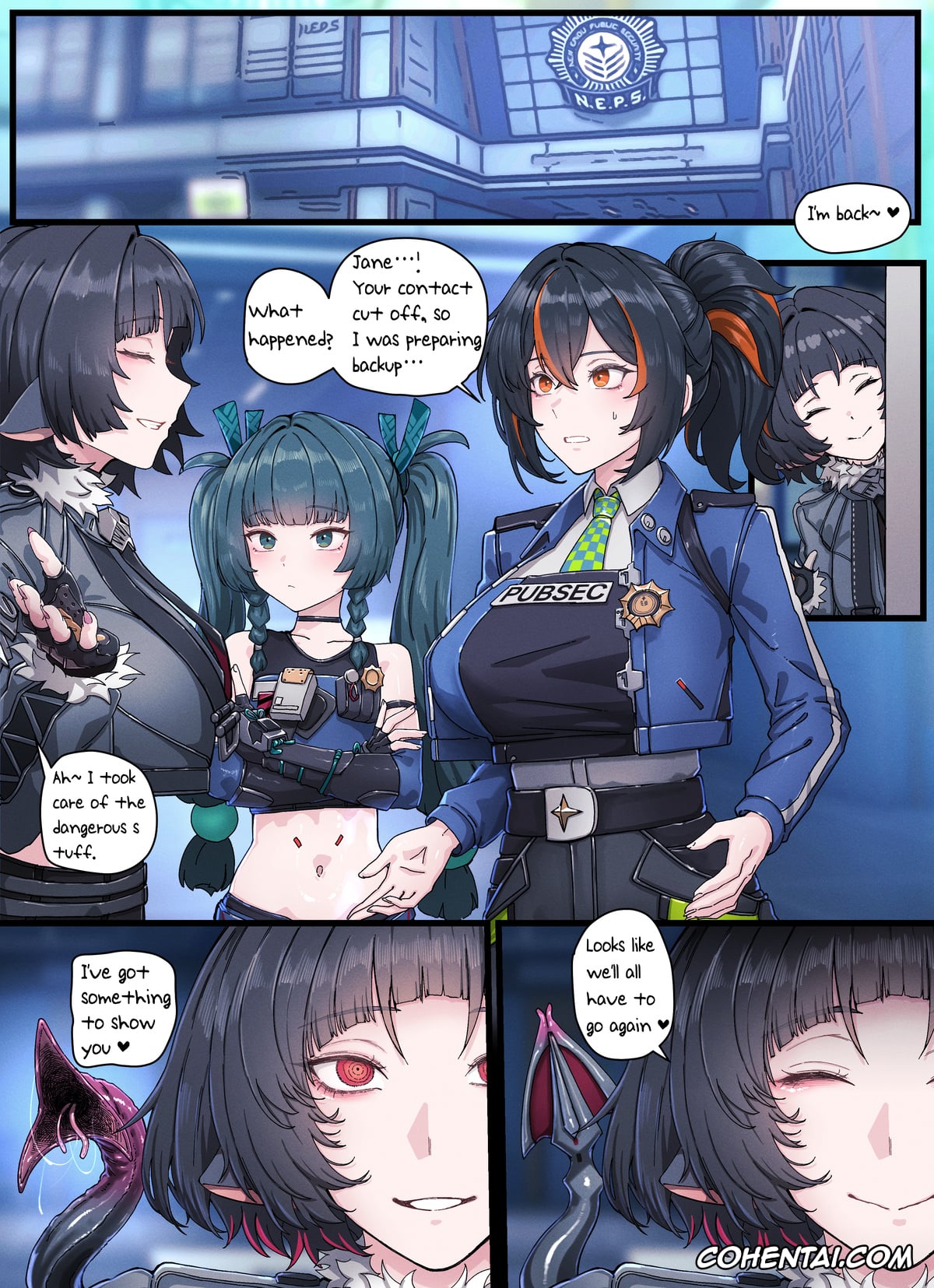 Zenless Zone Zero hentai, Jane Doe hentai, Z.Z.Z Gravure #7: Jane Doe (Zenless Zone Zero), pagina 18