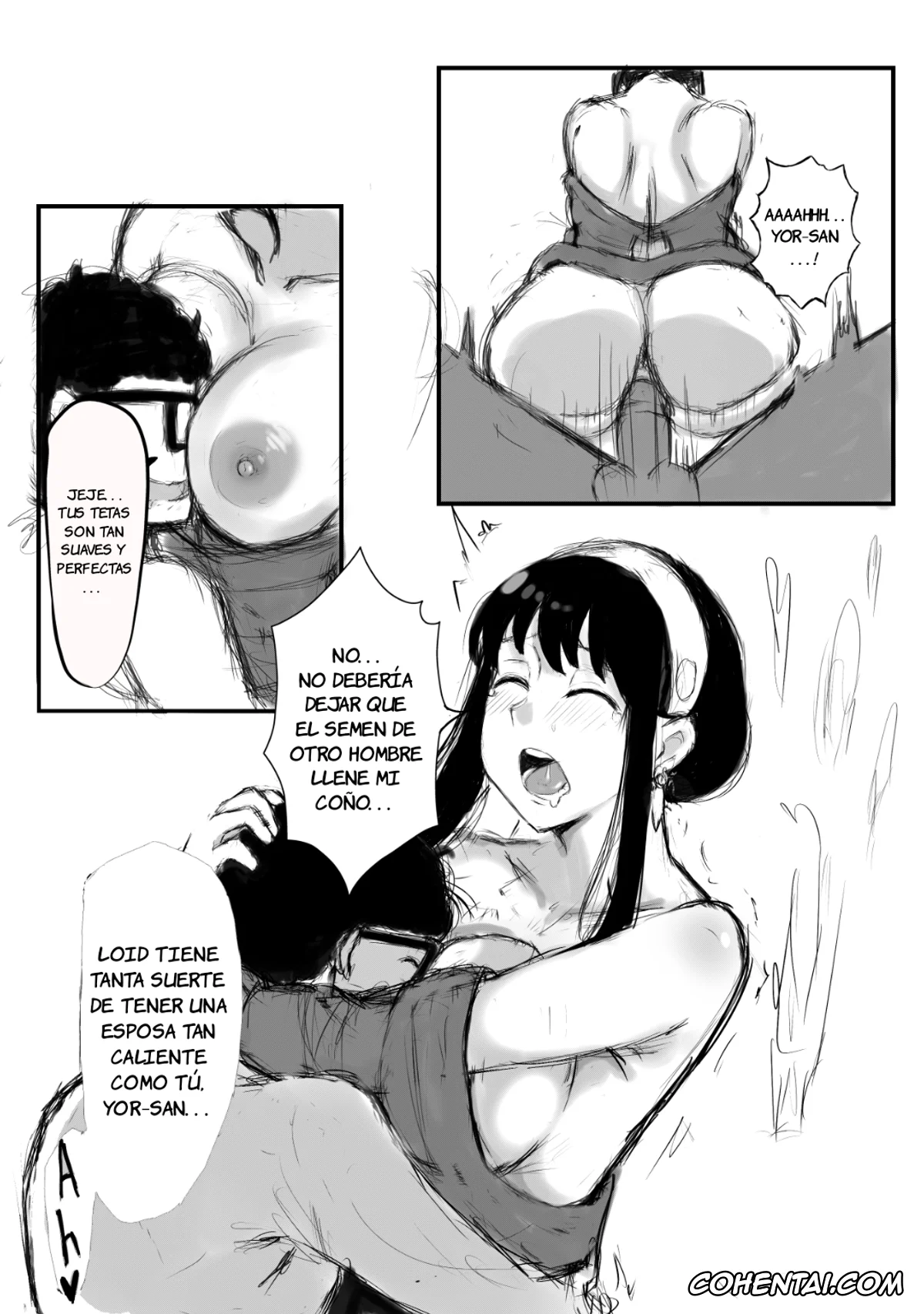 Spy x Family hentai, Yor Forger hentai, Spy X Netorare (Spy x Family), pagina 6