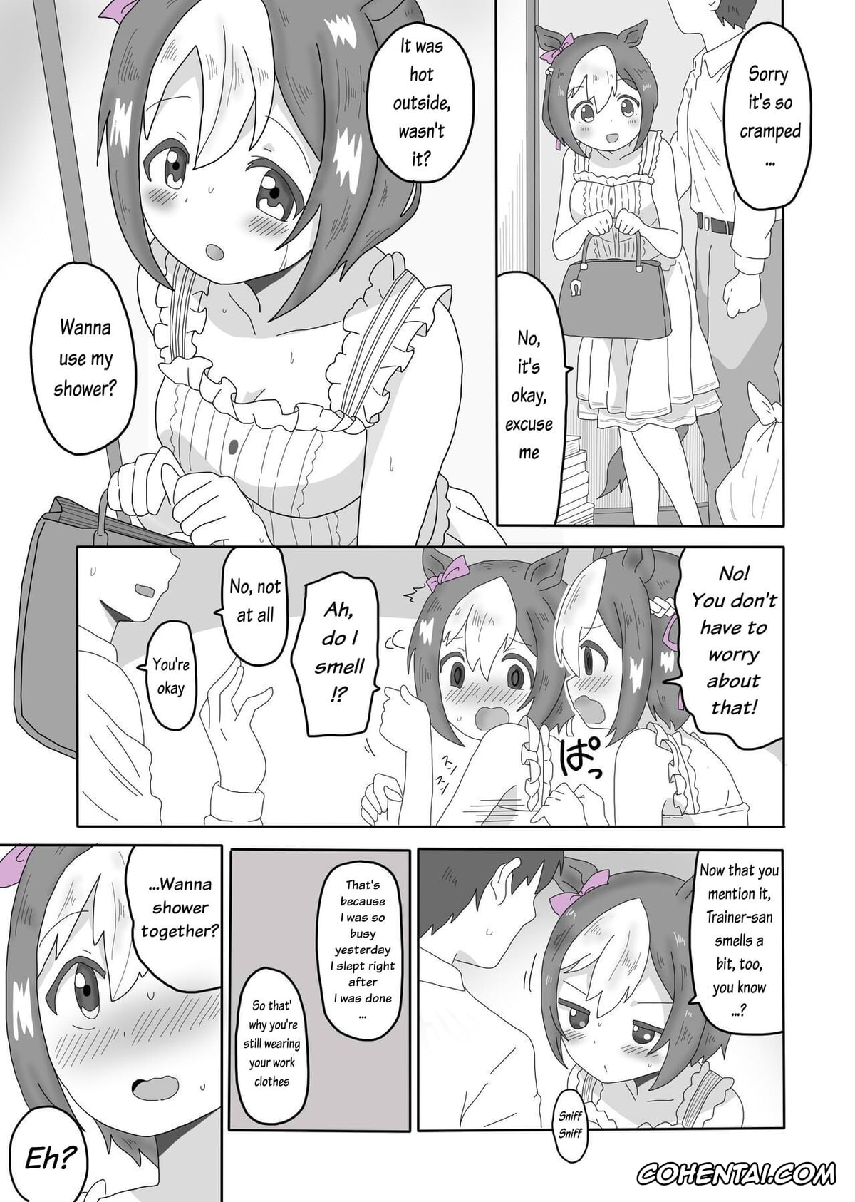 Uma Musume Pretty Derby xxx, Special Week xxx, Trainer xxx, Spe-chan to Ouchi Ecchi (Uma Musume Pretty Derby), pagina 4