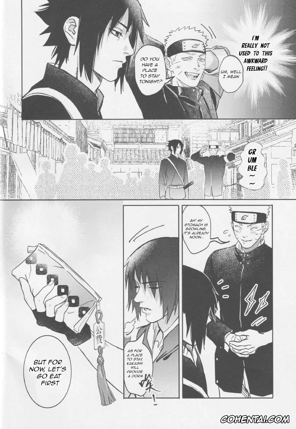 NARUTO porno, Naruto Uzumaki porno, Sasuke Uchiha porno, The Etiquette of the Round Fan (NARUTO), pagina 11