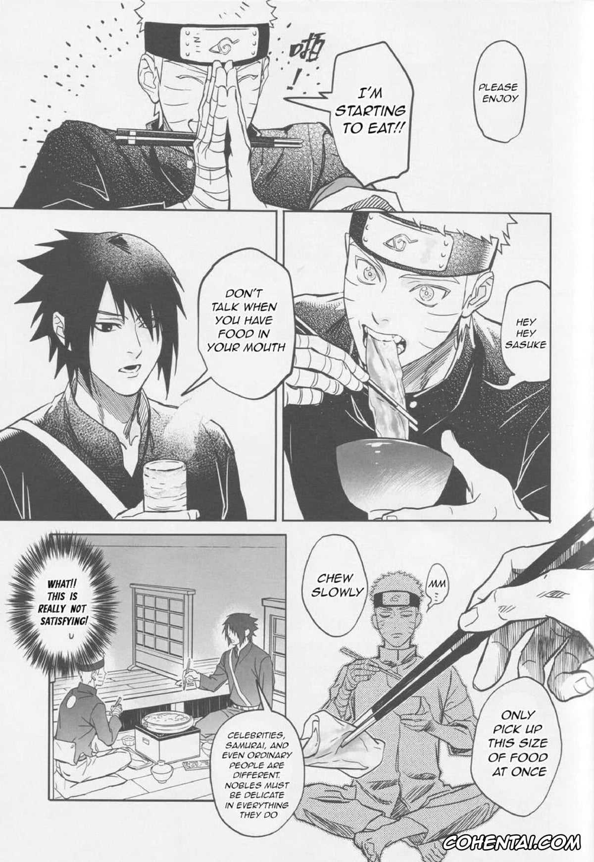 NARUTO xxx, Naruto Uzumaki xxx, Sasuke Uchiha xxx, The Etiquette of the Round Fan (NARUTO), pagina 16