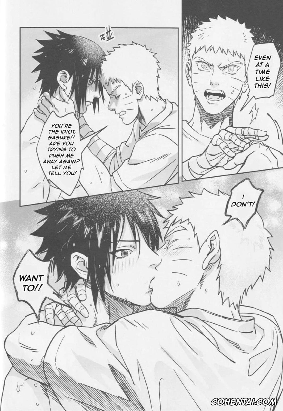 NARUTO xxx, Naruto Uzumaki xxx, Sasuke Uchiha xxx, The Etiquette of the Round Fan (NARUTO), pagina 31