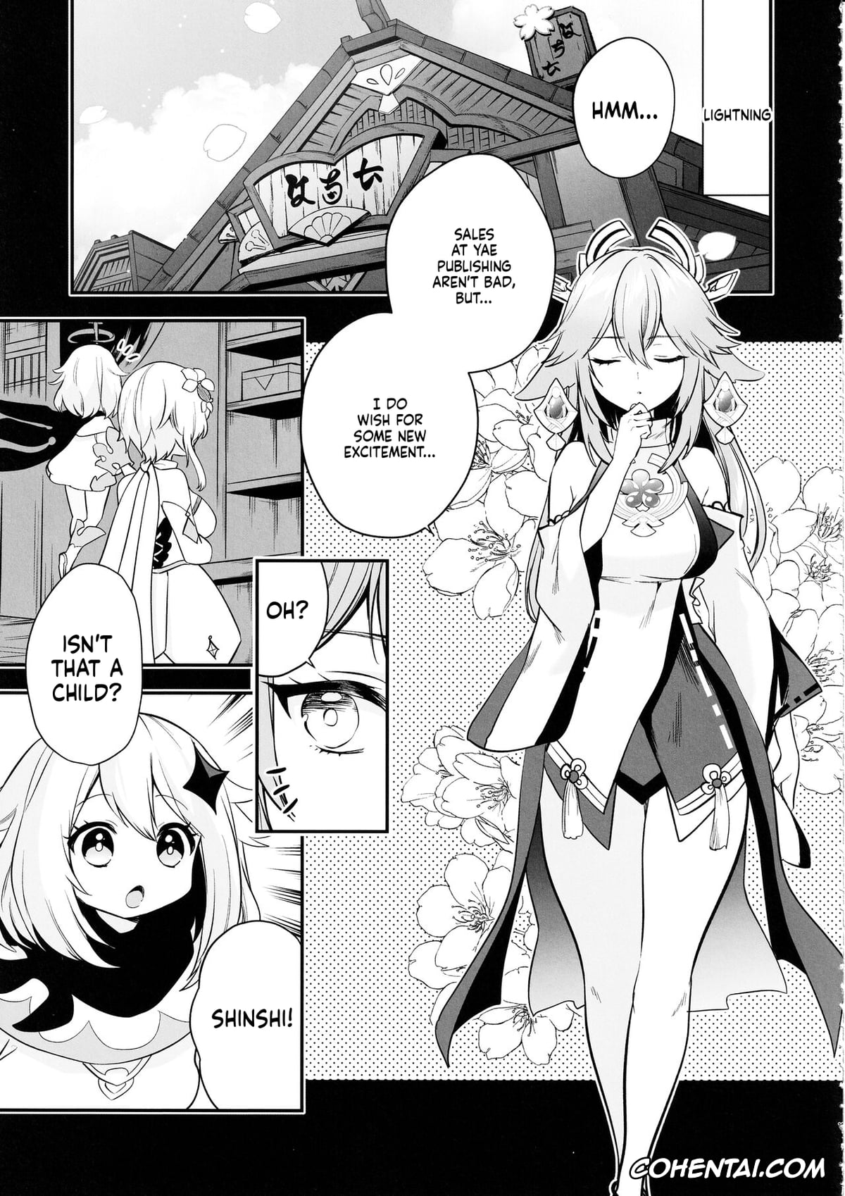 Genshin Impact xxx, Yae Miko xxx, Guuji-sama no Junan (Genshin Impact), pagina 4