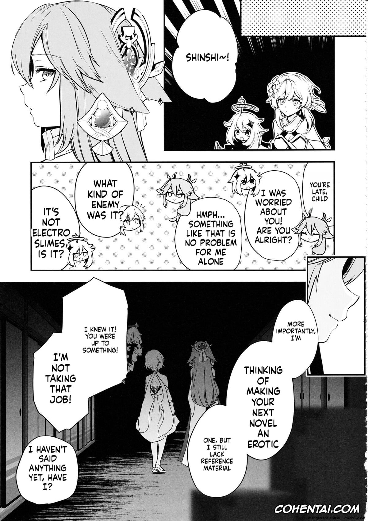 Genshin Impact xxx, Yae Miko xxx, Guuji-sama no Junan (Genshin Impact), pagina 28