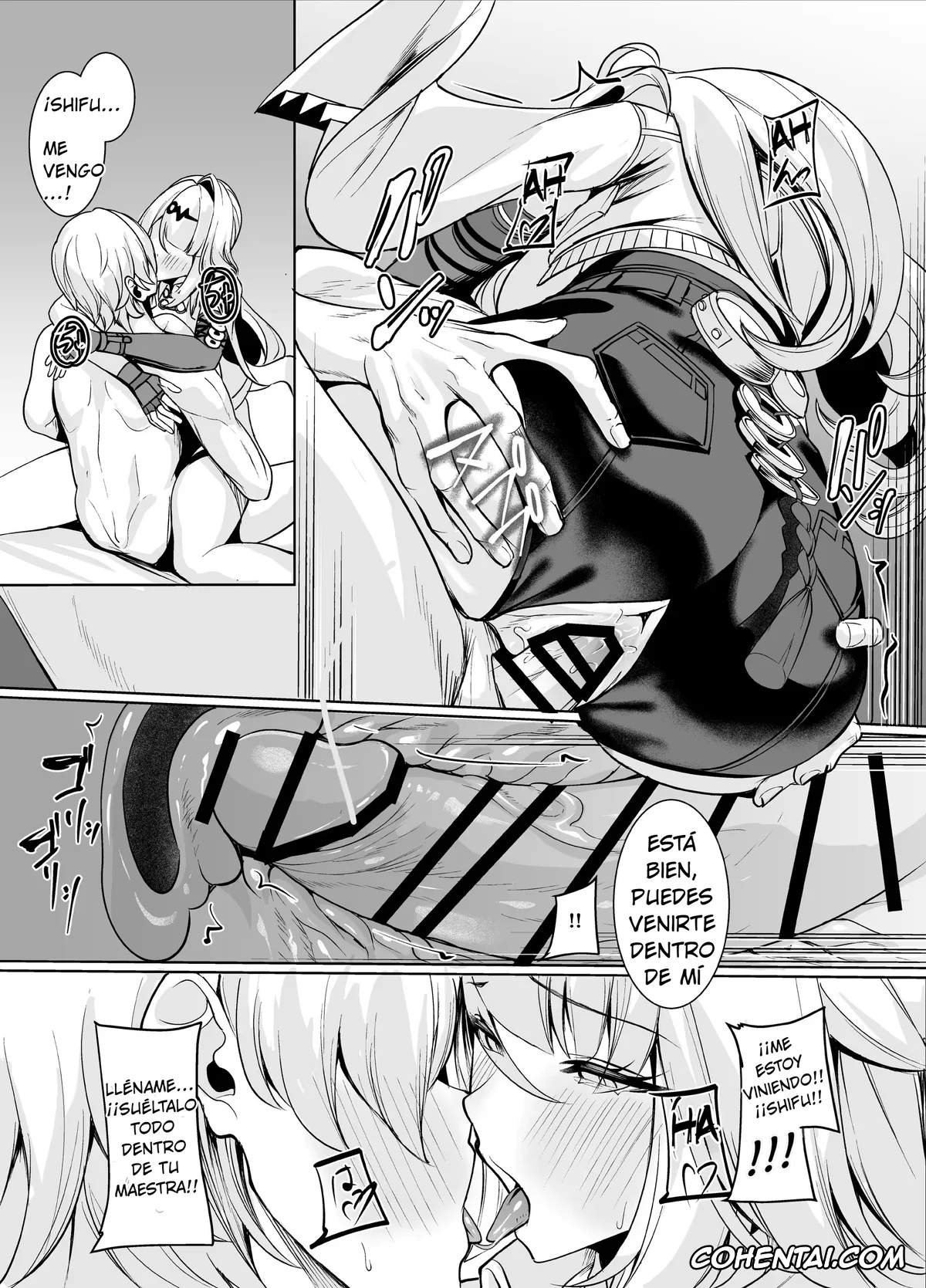 Zenless Zone Zero porno, Wise porno, Yixuan porno, Shishou ni Jaki ‘Seiyoku’ o Haratte Morau Hanashi (Zenless Zone Zero), pagina 5