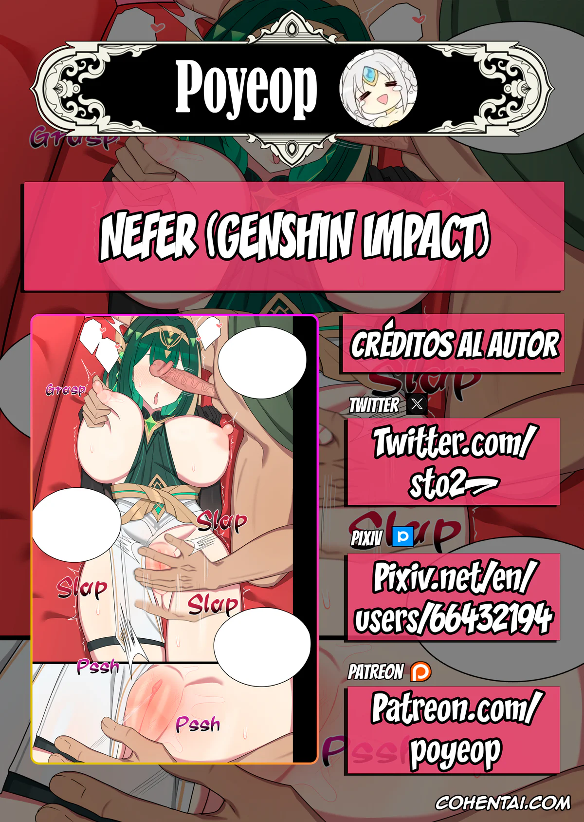 Genshin Impact porno, Nefer porno, Nefer (Genshin Impact), pagina 2