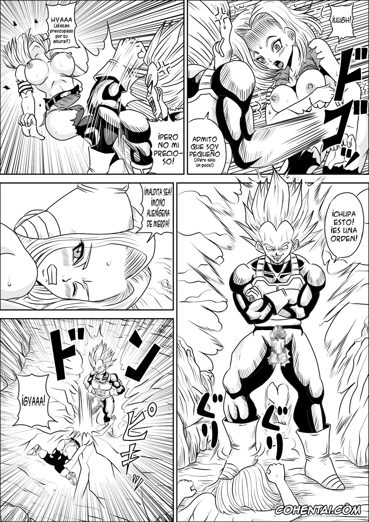 Dragon Ball Z xxx, Android 18 xxx, Vegeta xxx, Full Bokko 18-gou! (Dragon Ball Z), pagina 7