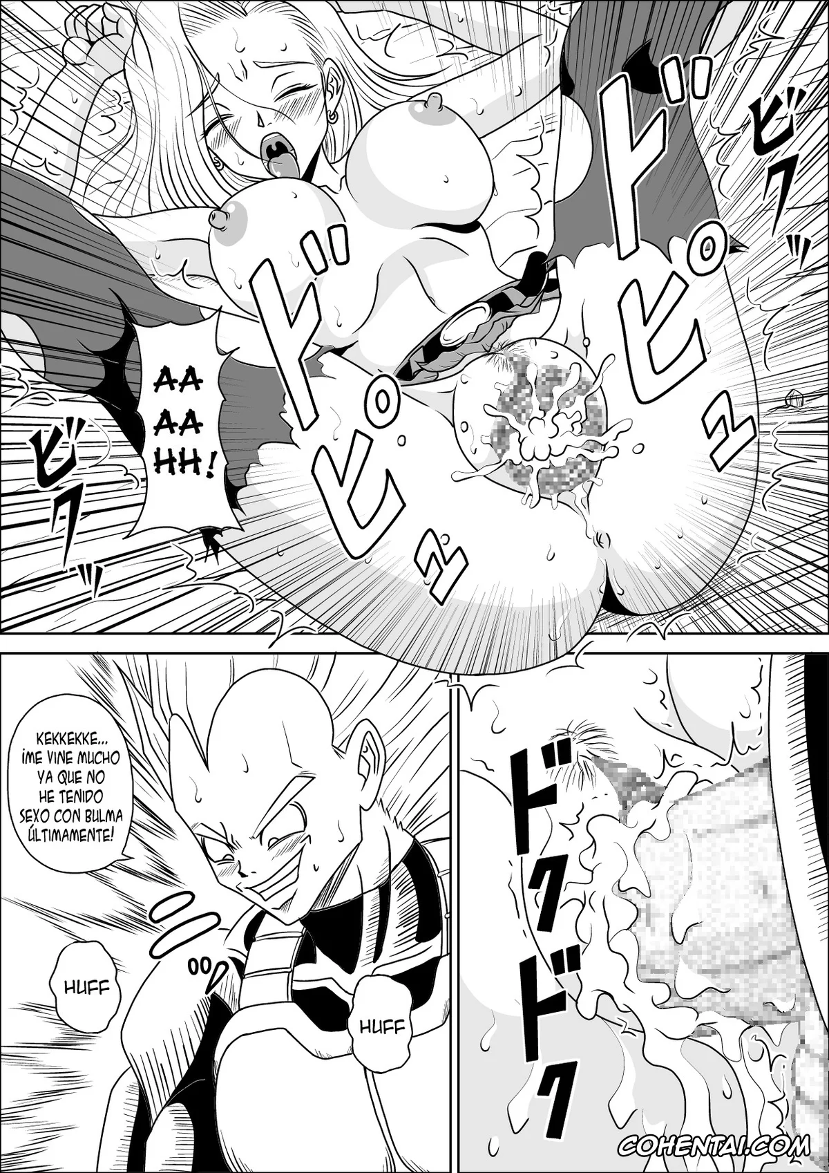 Dragon Ball Z porno, Android 18 porno, Vegeta porno, Full Bokko 18-gou! (Dragon Ball Z), pagina 14