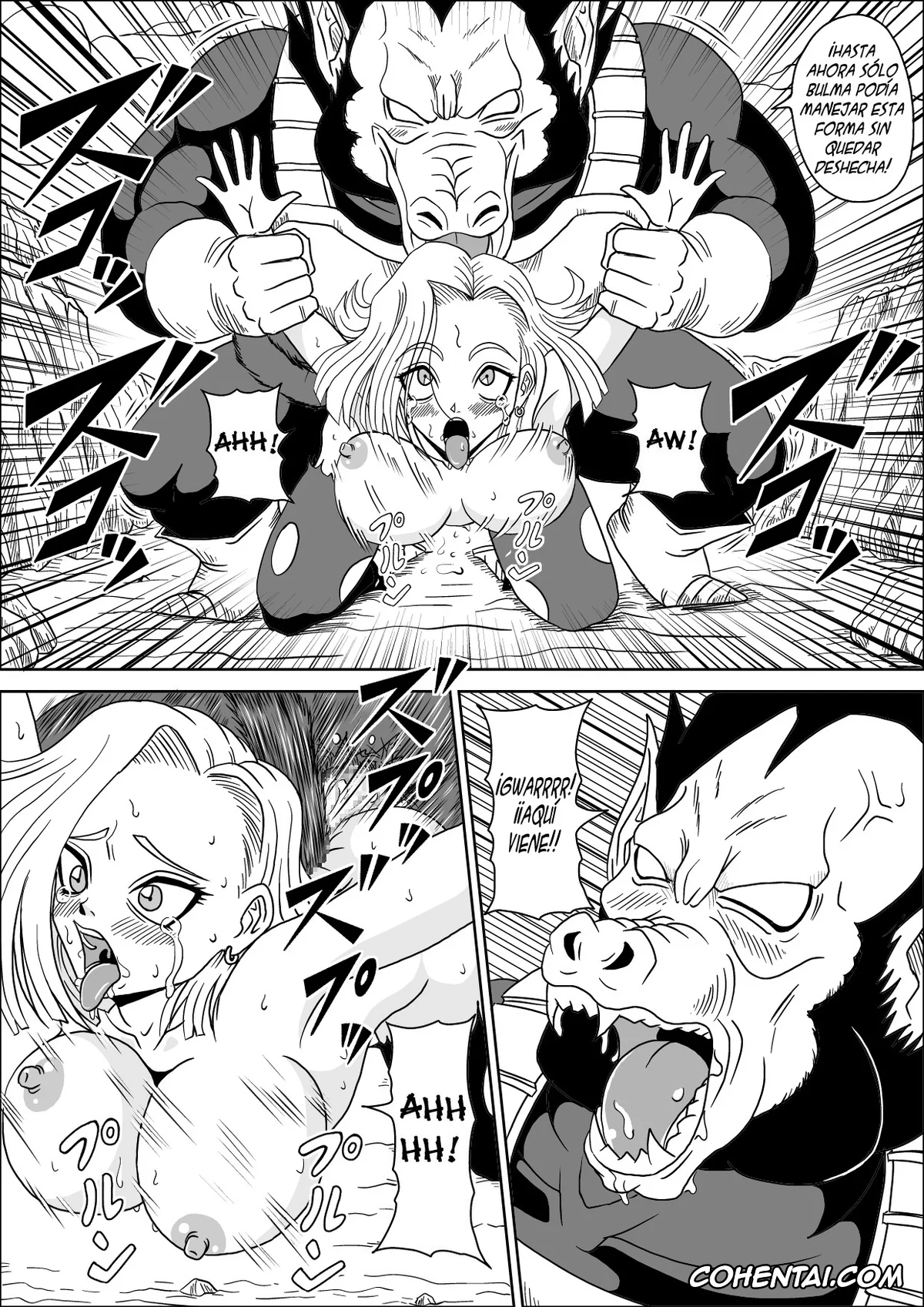 Dragon Ball Z hentai, Android 18 hentai, Vegeta hentai, Full Bokko 18-gou! (Dragon Ball Z), pagina 21